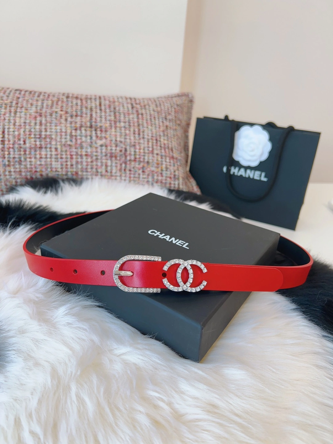 Sleek C*hanel Top Belts AT 20230907- 15830