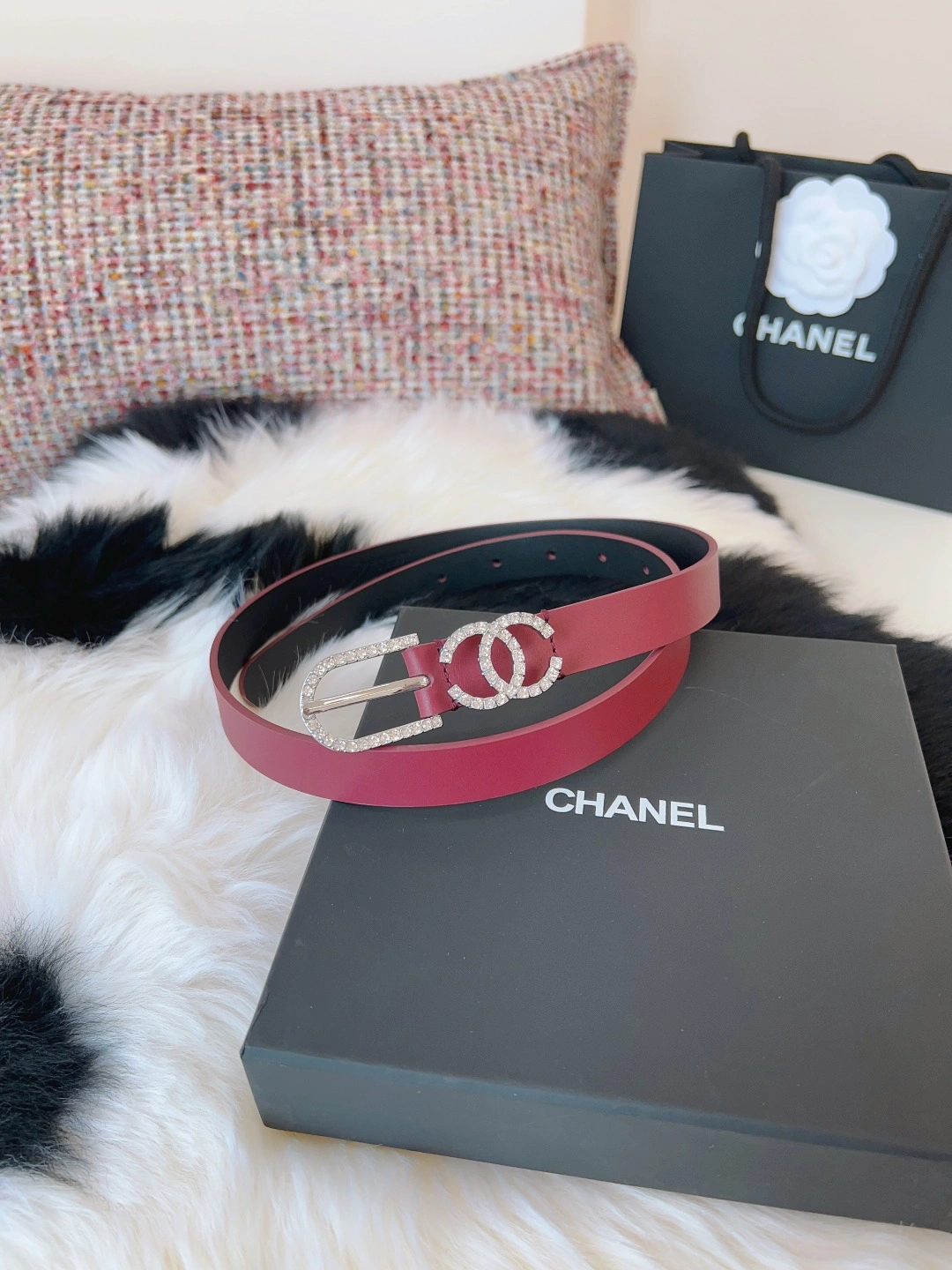Sleek C*hanel Top Belts AT 20230907- 15830