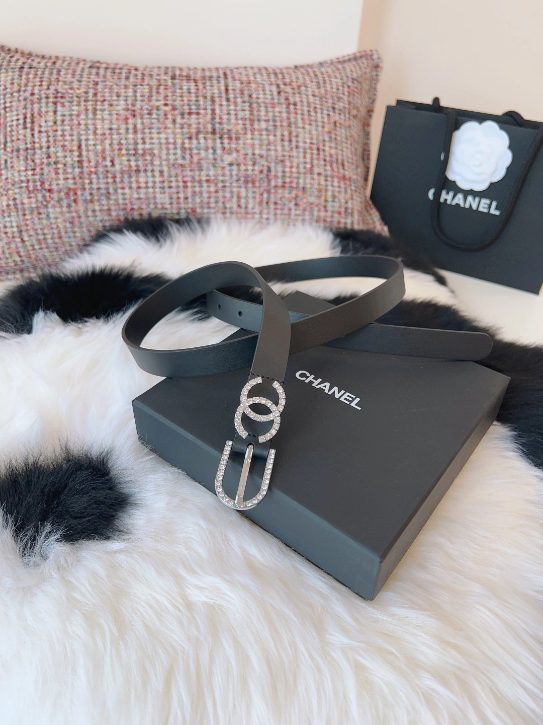 Sleek C*hanel Top Belts AT 20230907- 15830