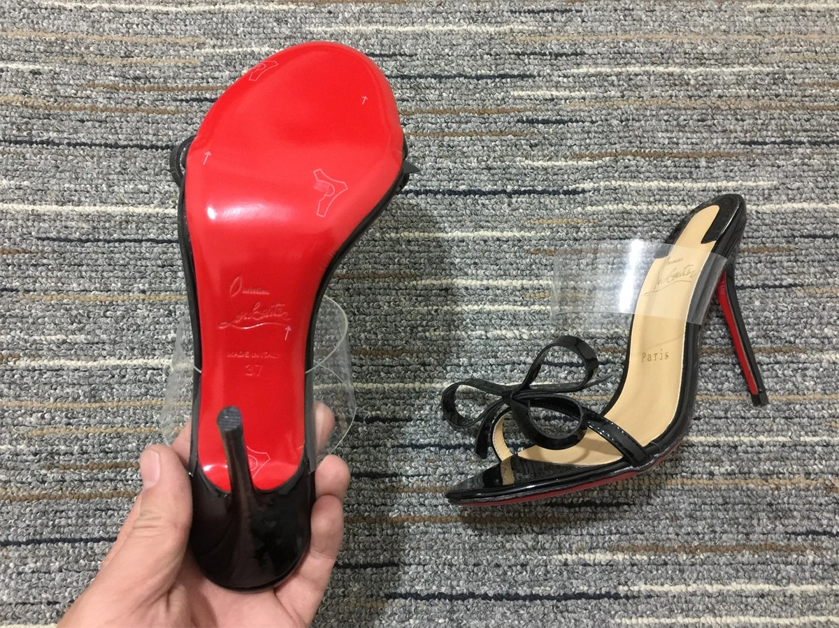 C*hristian L*ouboutin High Heels Top Stretchable 5163