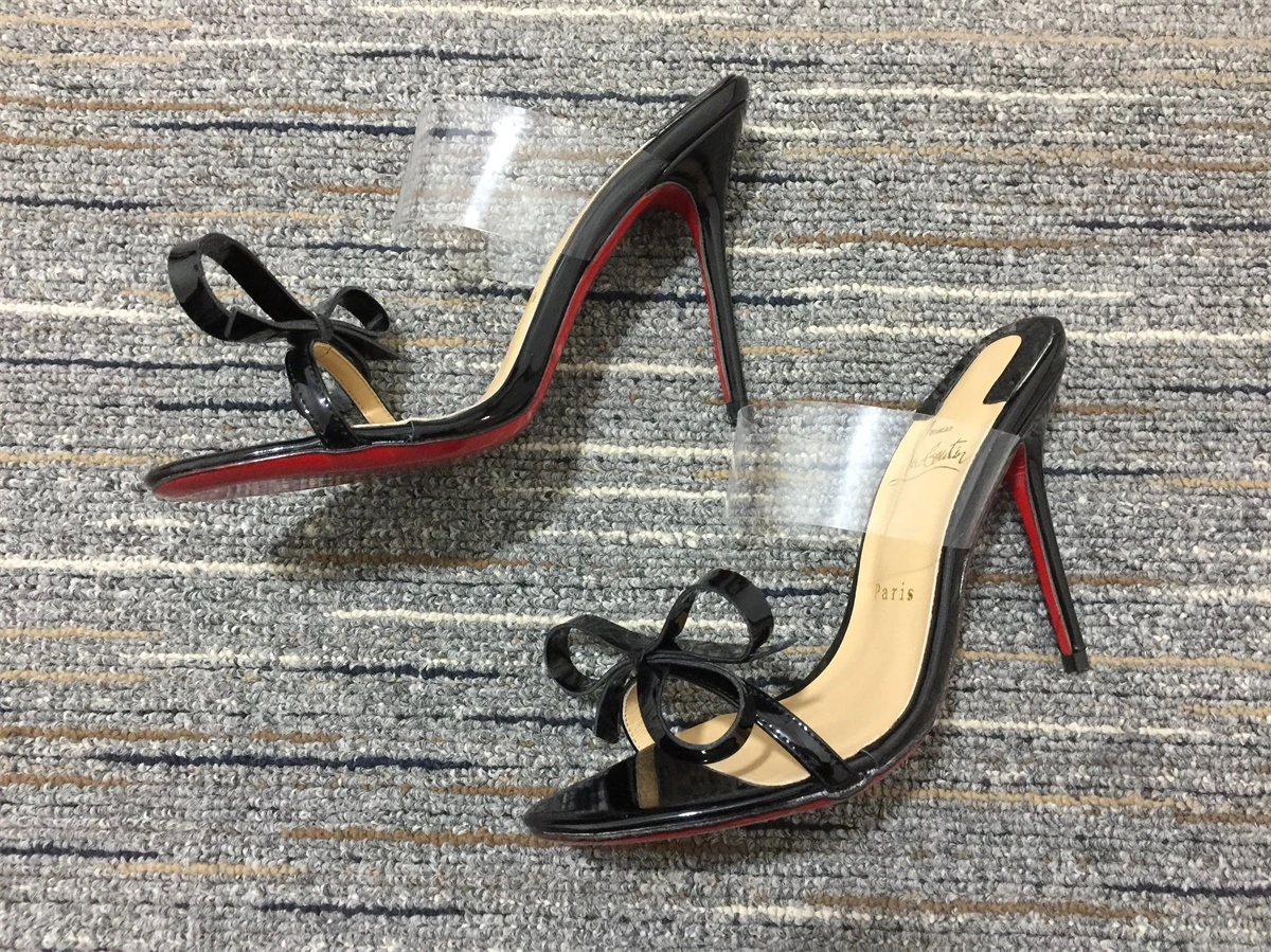 C*hristian L*ouboutin High Heels Top Stretchable 5163