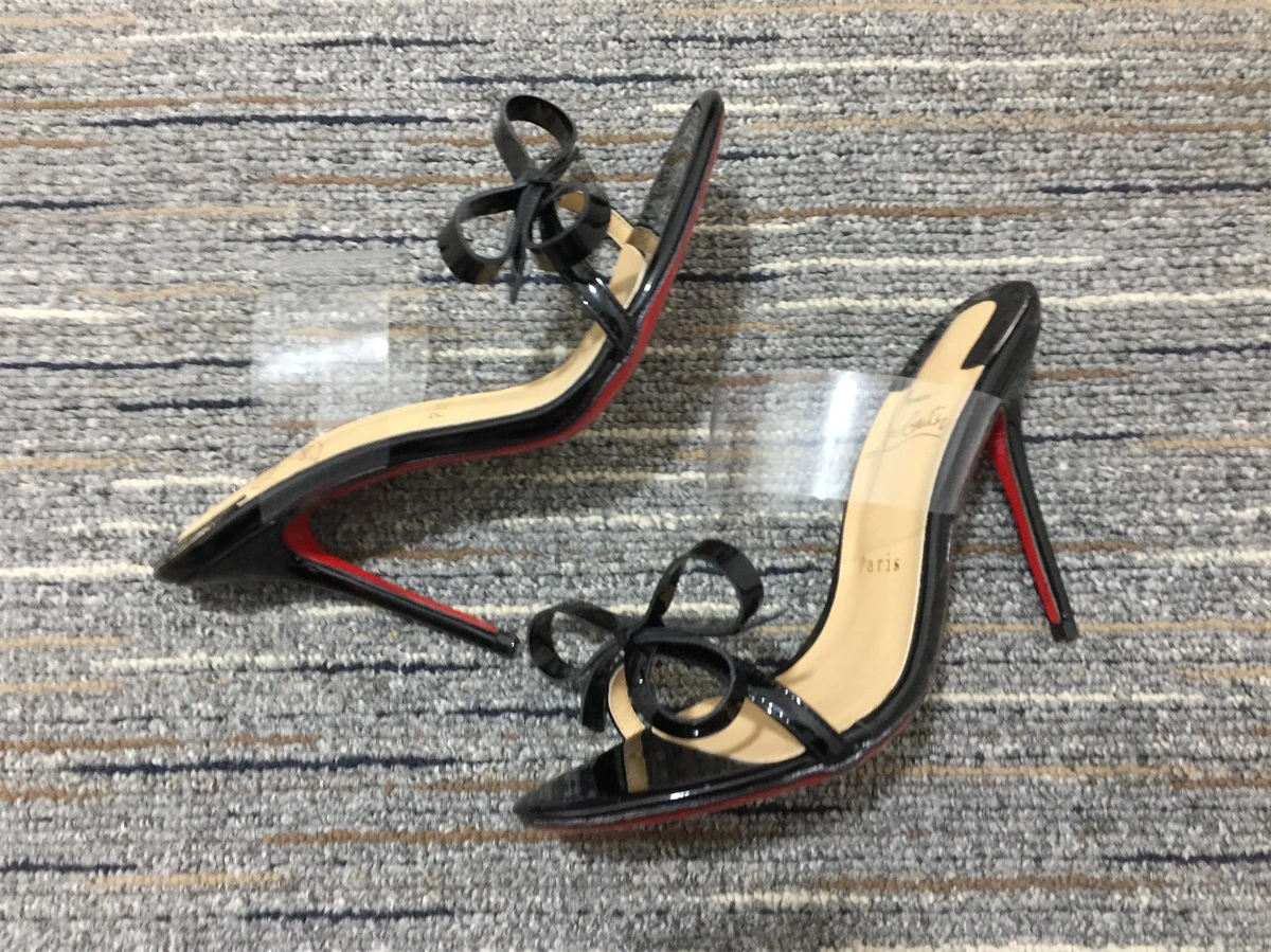 C*hristian L*ouboutin High Heels Top Stretchable 5163