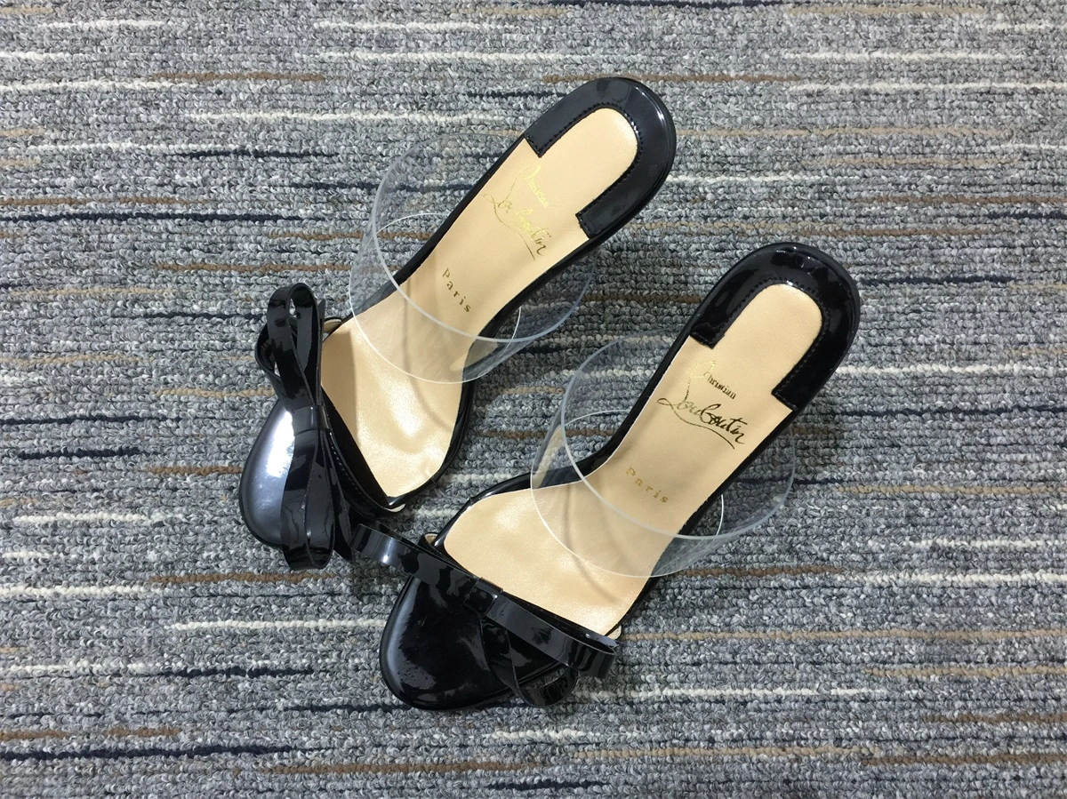 C*hristian L*ouboutin High Heels Top Stretchable 5163
