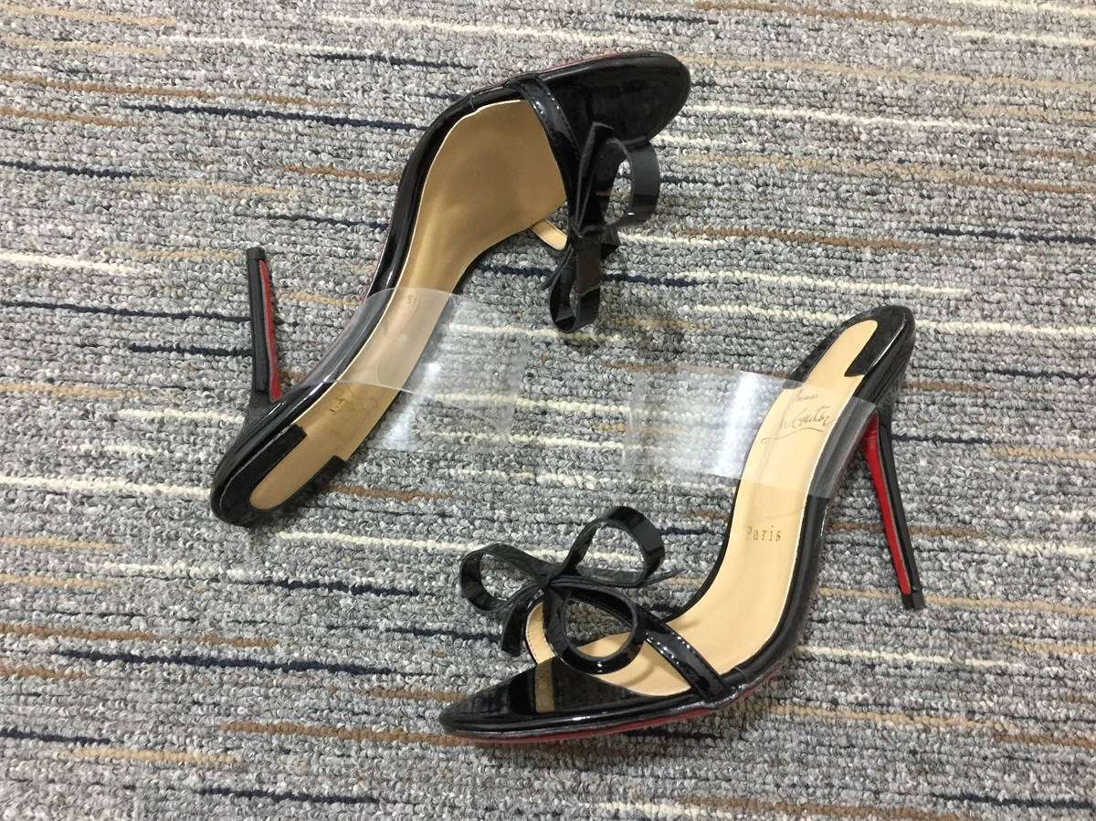 C*hristian L*ouboutin High Heels Top Stretchable 5163