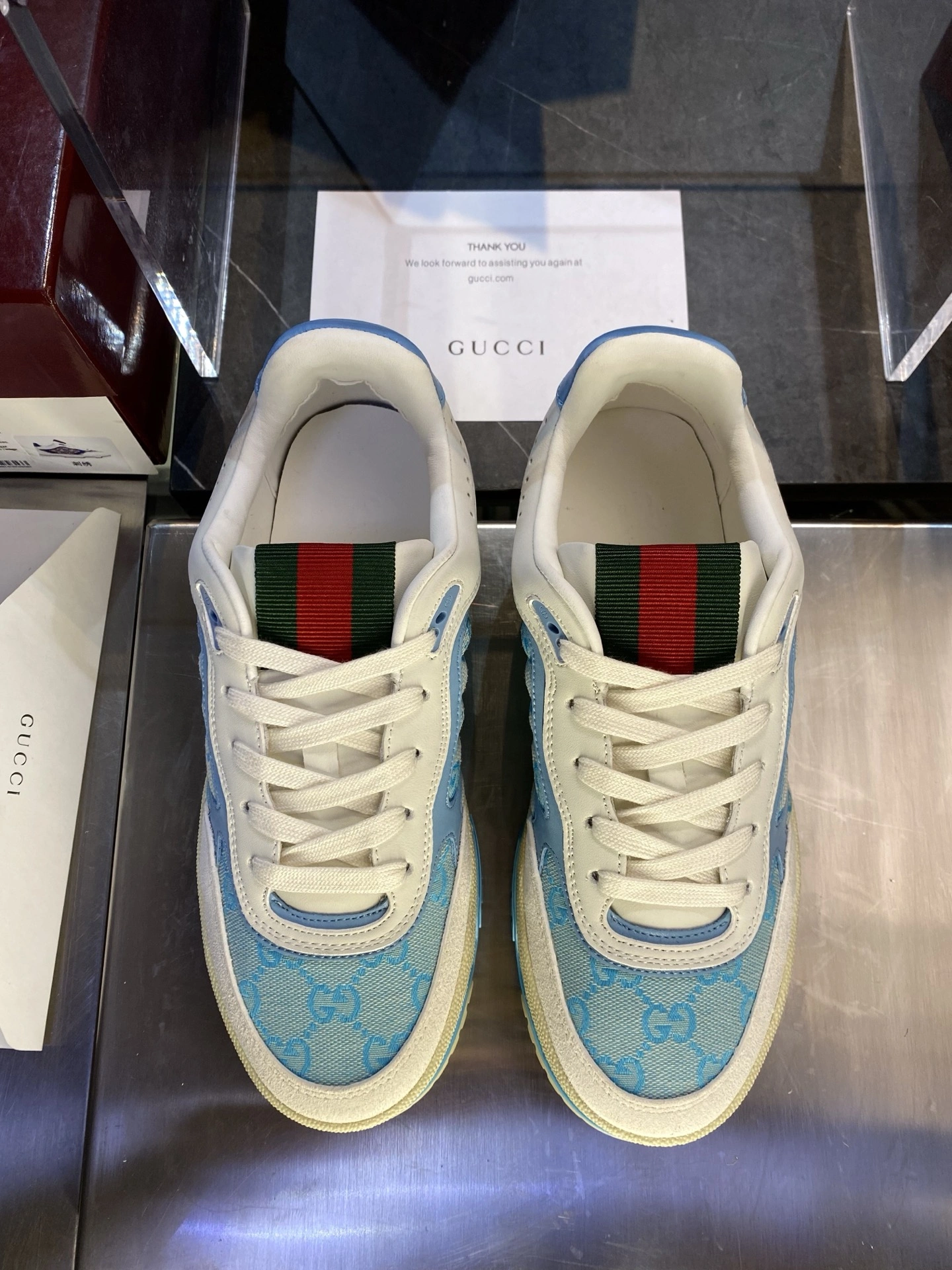 QuickDry Copy G*ucci Top Sneaker Low RR 20250415- 3391