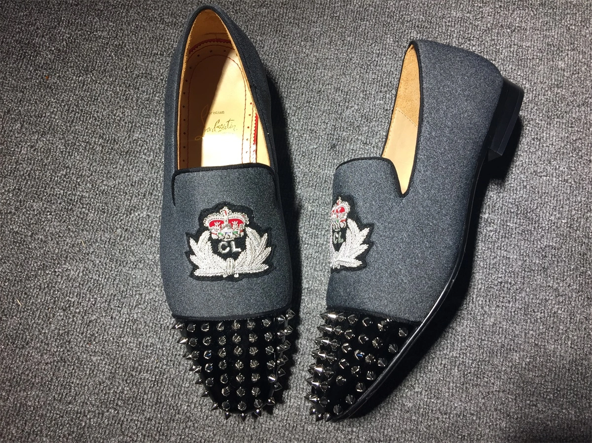 C*ristian L*uboutin Loafer Popular 5188