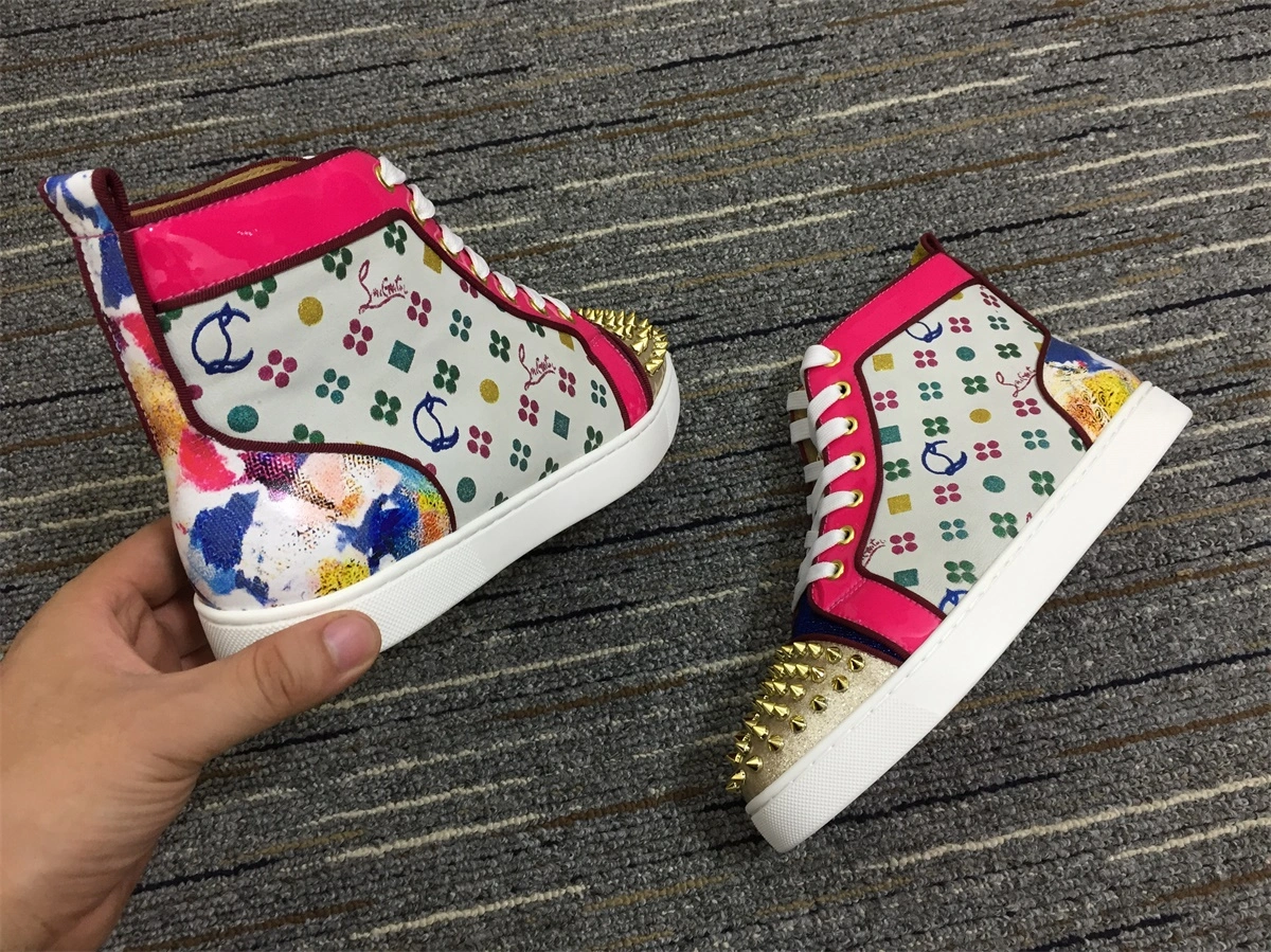 C*ristian L*uboutin Lou Spikes Sneaker Effortless 5246