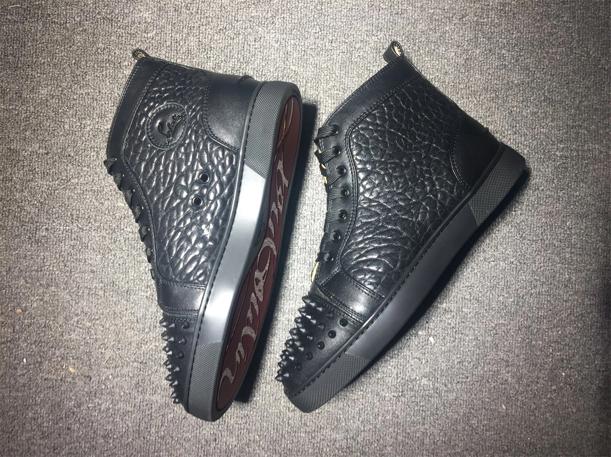C*ristian L*uboutin Lou Spikes Sneaker EyeCatching 5242