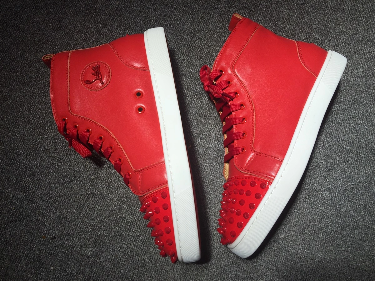 C*ristian L*uboutin Lou Spikes Sneaker EyeCatching 5242