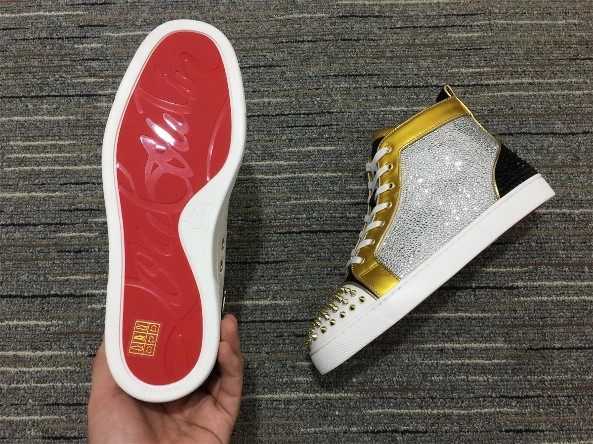 EasyMatch C*ristian L*uboutin Lou Spikes Sneaker 5245
