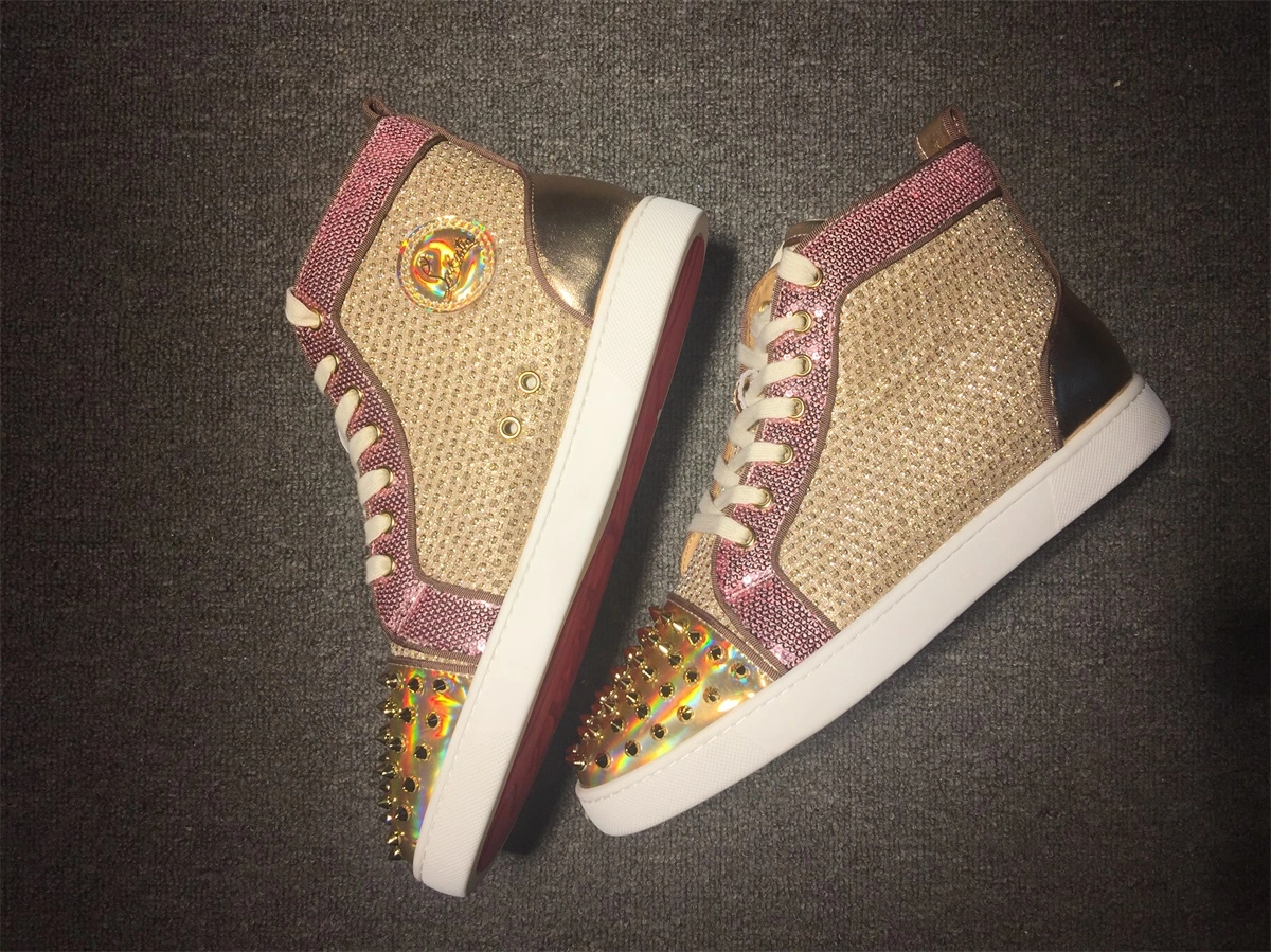 C*ristian L*uboutin Lou Spikes Sneaker UrbanChic 5243