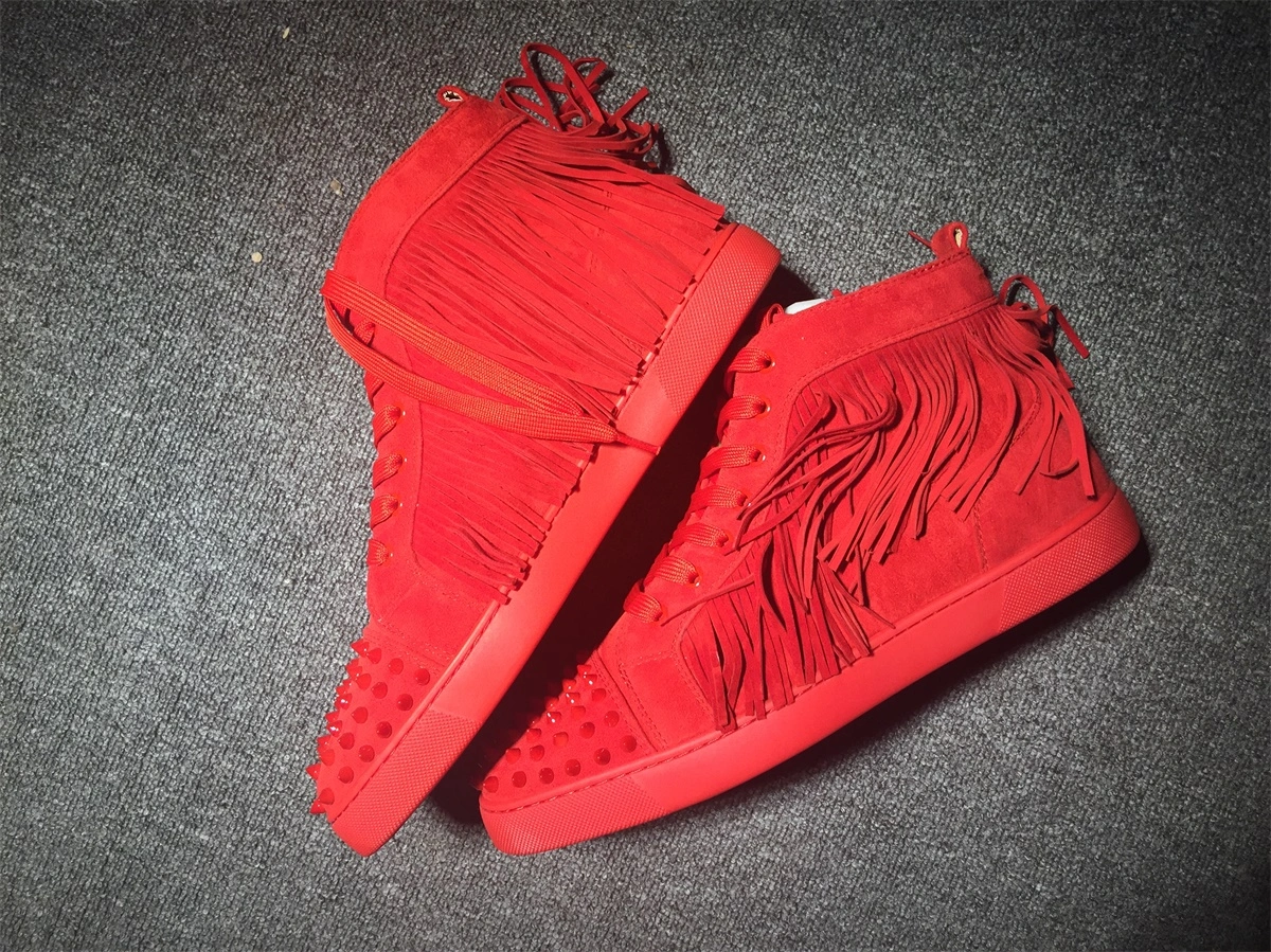 EyeCatching C*ristian L*uboutin Lou Spikes Sneaker 5240