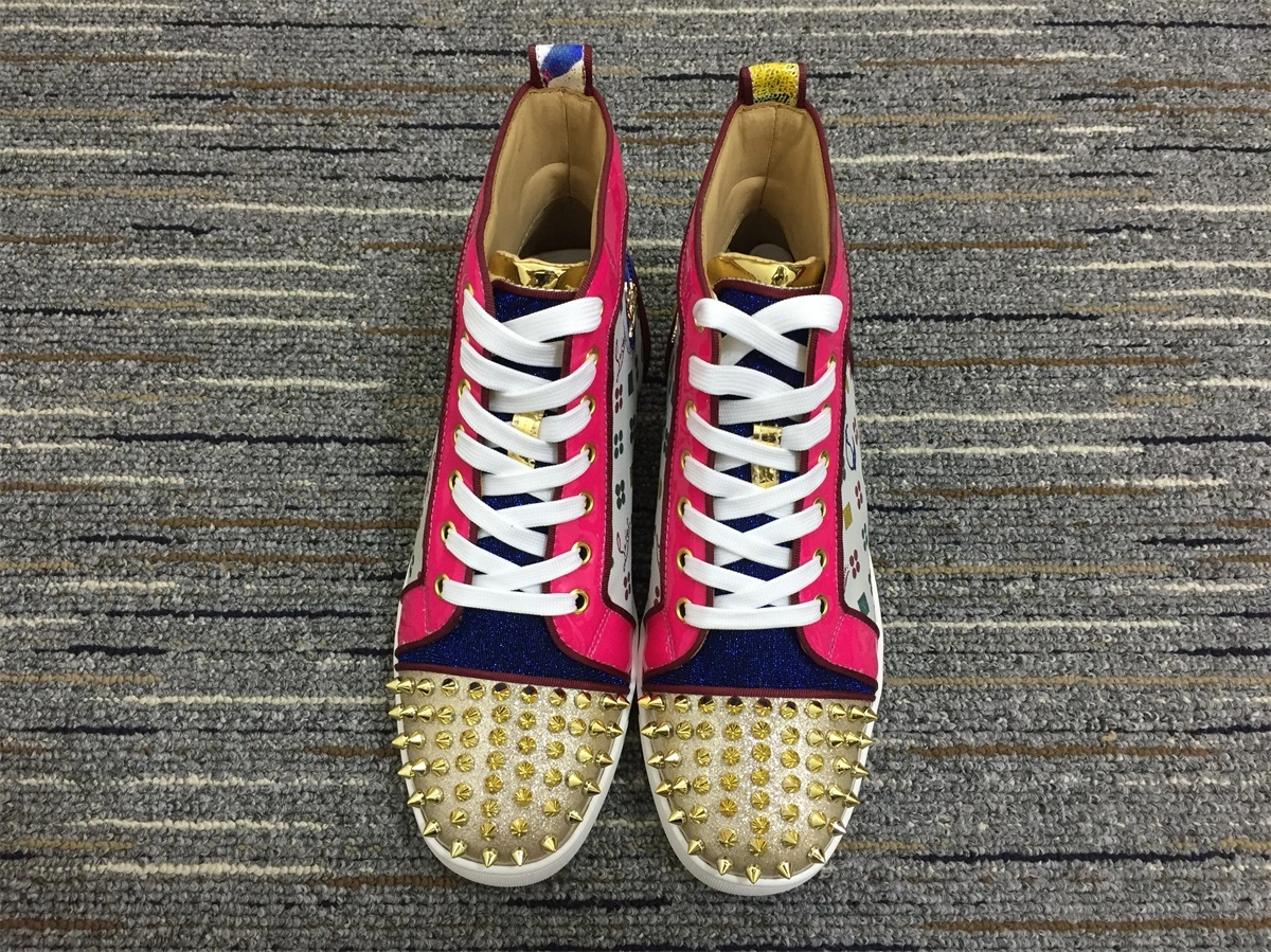 C*ristian L*uboutin Lou Spikes Sneaker Effortless 5246