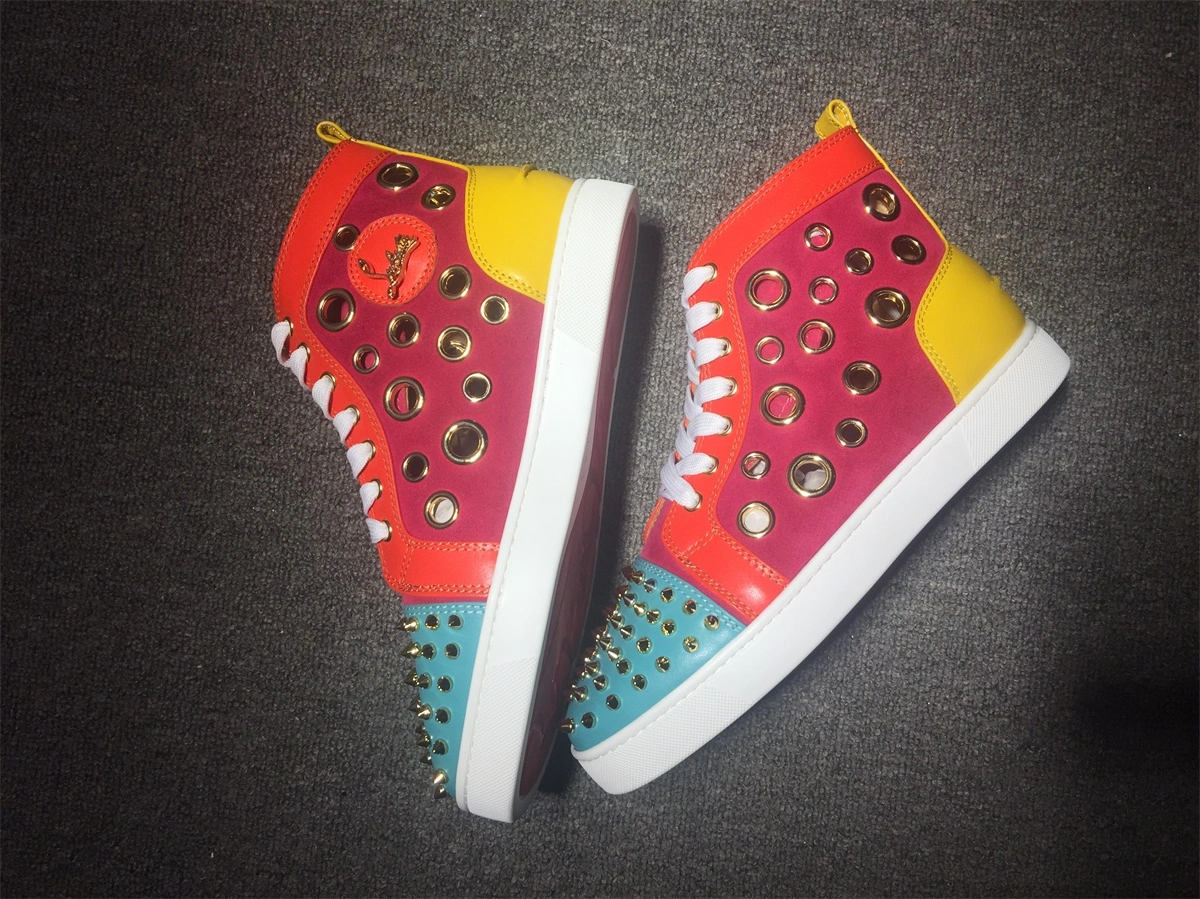 C*ristian L*uboutin Lou Spikes Sneaker Original 5241