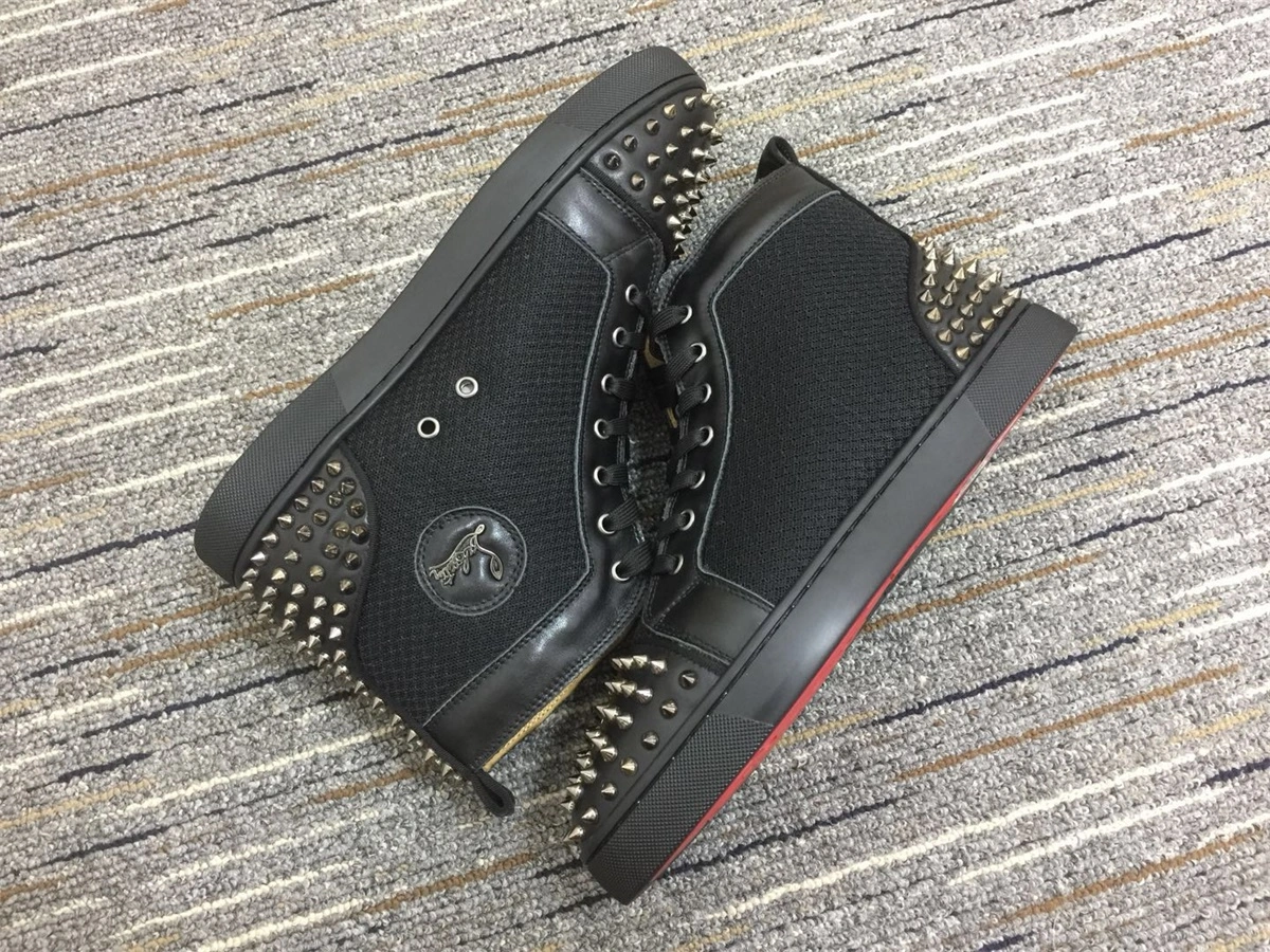 EasyMatch C*ristian L*uboutin Lou Spikes Sneaker 5245
