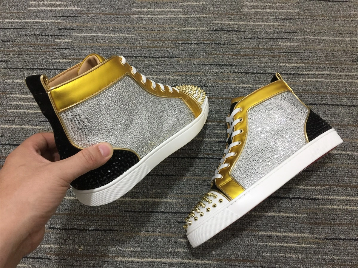 EasyMatch C*ristian L*uboutin Lou Spikes Sneaker 5245