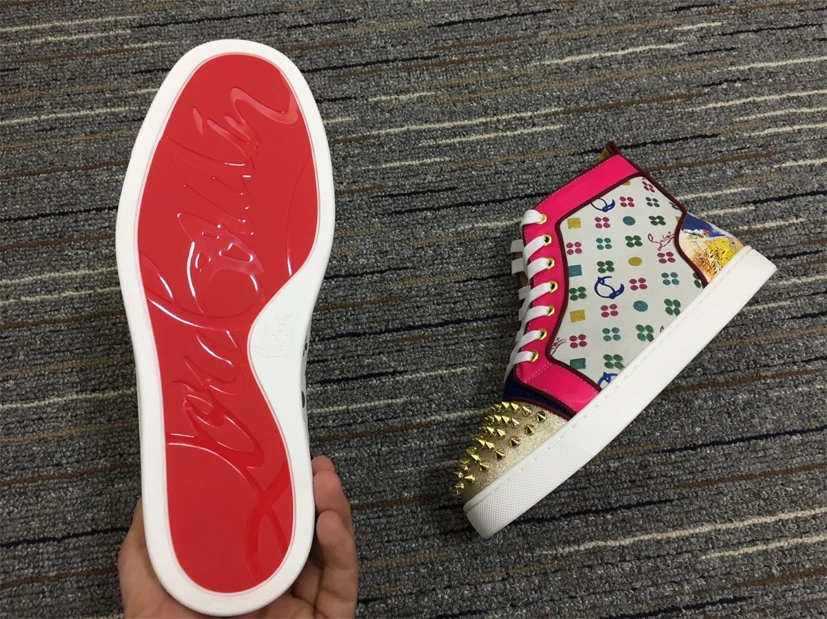 C*ristian L*uboutin Lou Spikes Sneaker Effortless 5246