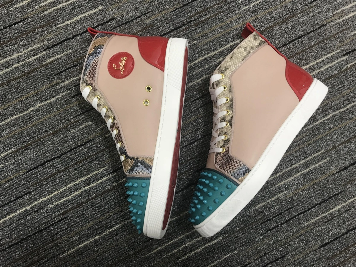 EyeCatching C*ristian L*uboutin Lou Spikes Sneaker 5240