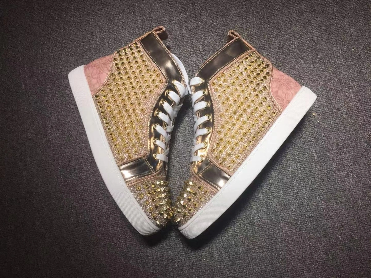 C*ristian L*uboutin Lou Spikes Sneaker UrbanChic 5243