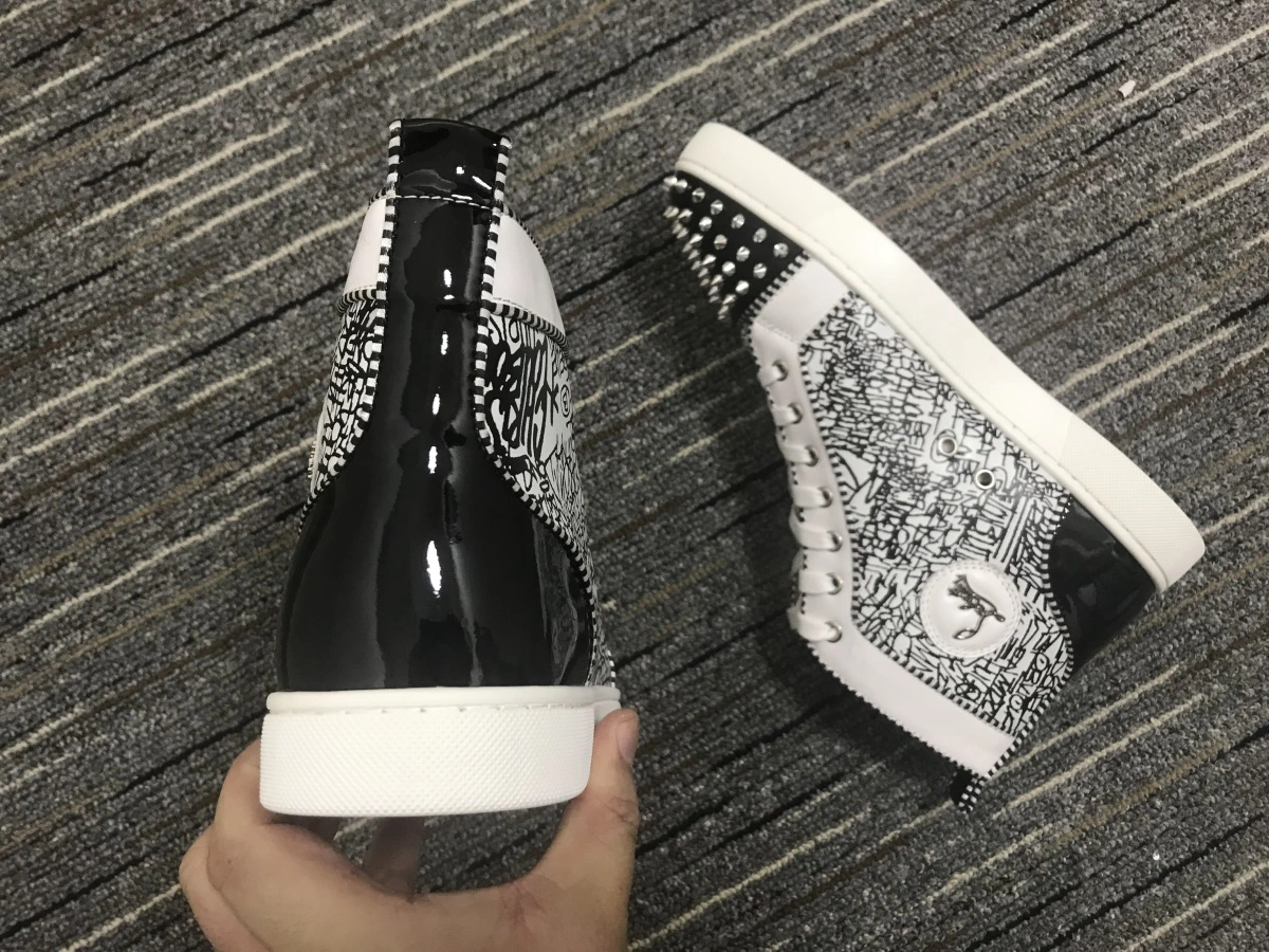 EyeCatching C*ristian L*uboutin Lou Spikes Sneaker 5240