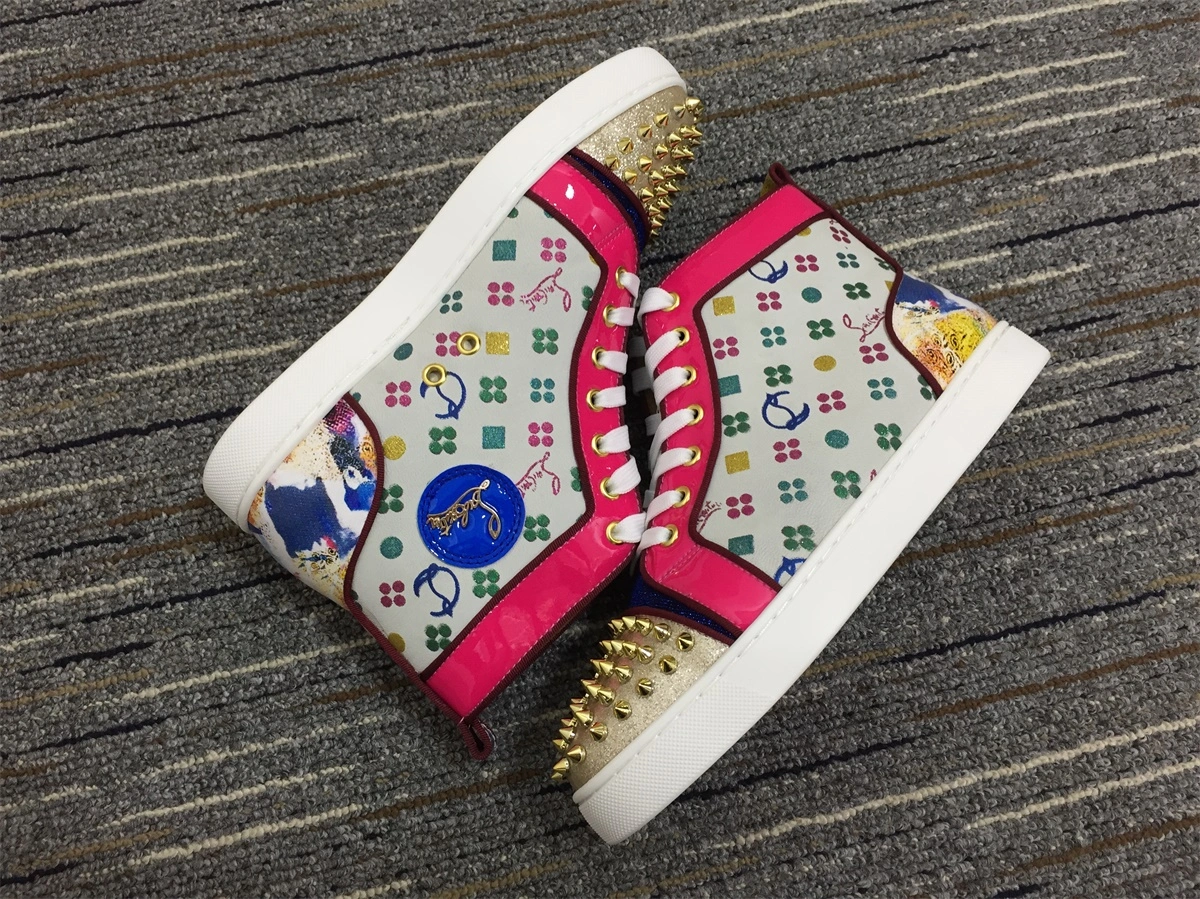 C*ristian L*uboutin Lou Spikes Sneaker Effortless 5246
