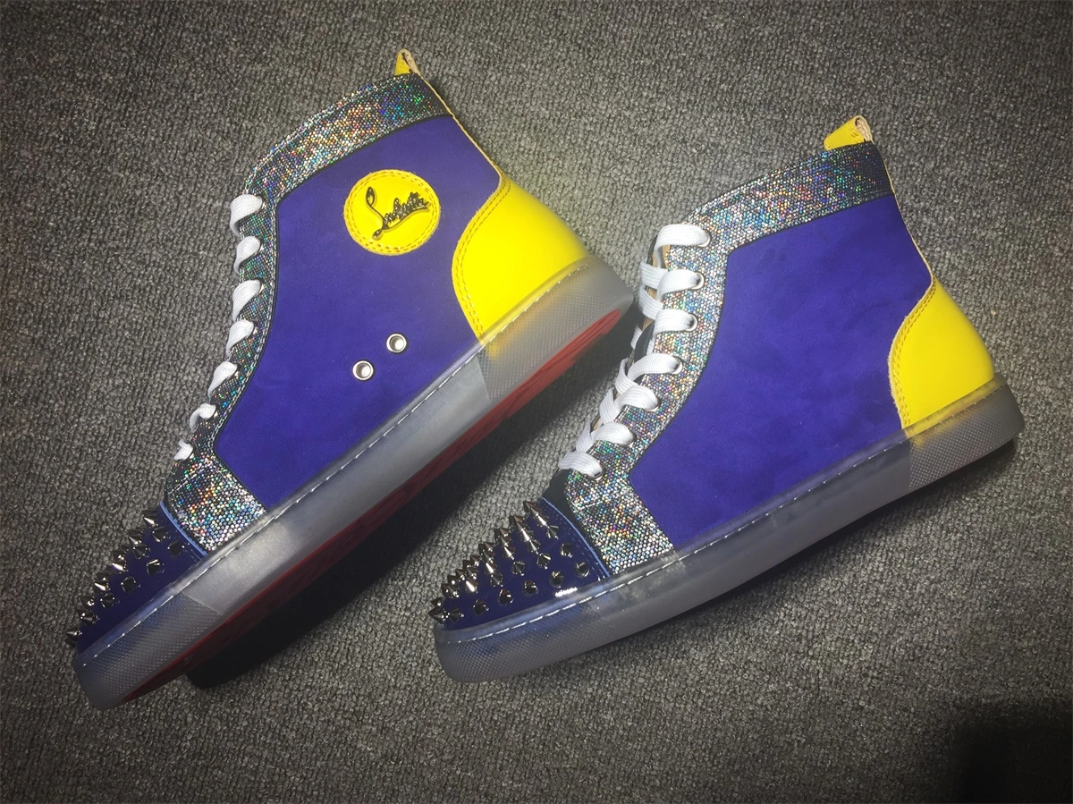 C*ristian L*uboutin Lou Spikes Sneaker Bold 5239