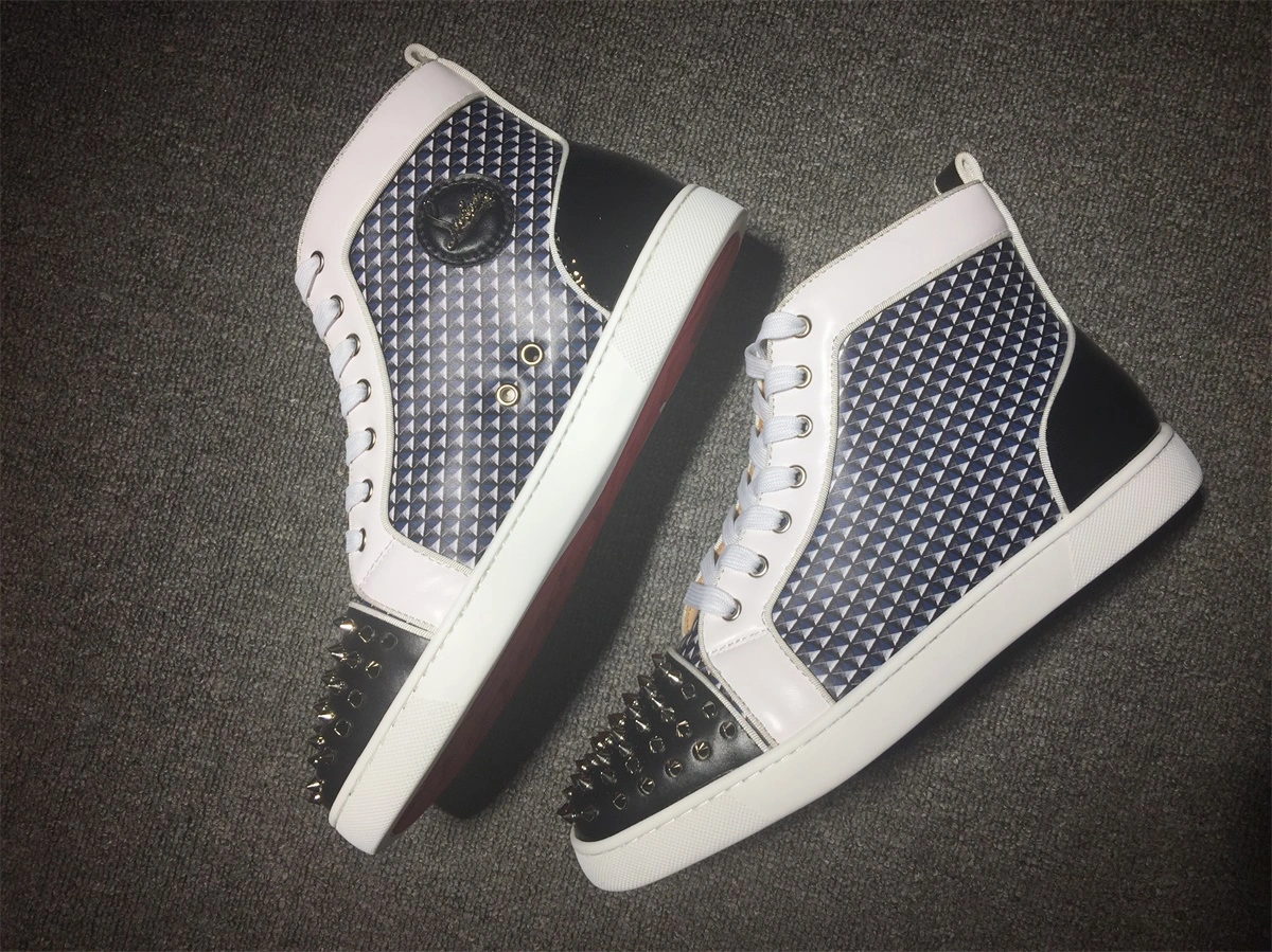 C*ristian L*uboutin Lou Spikes Sneaker Original 5241