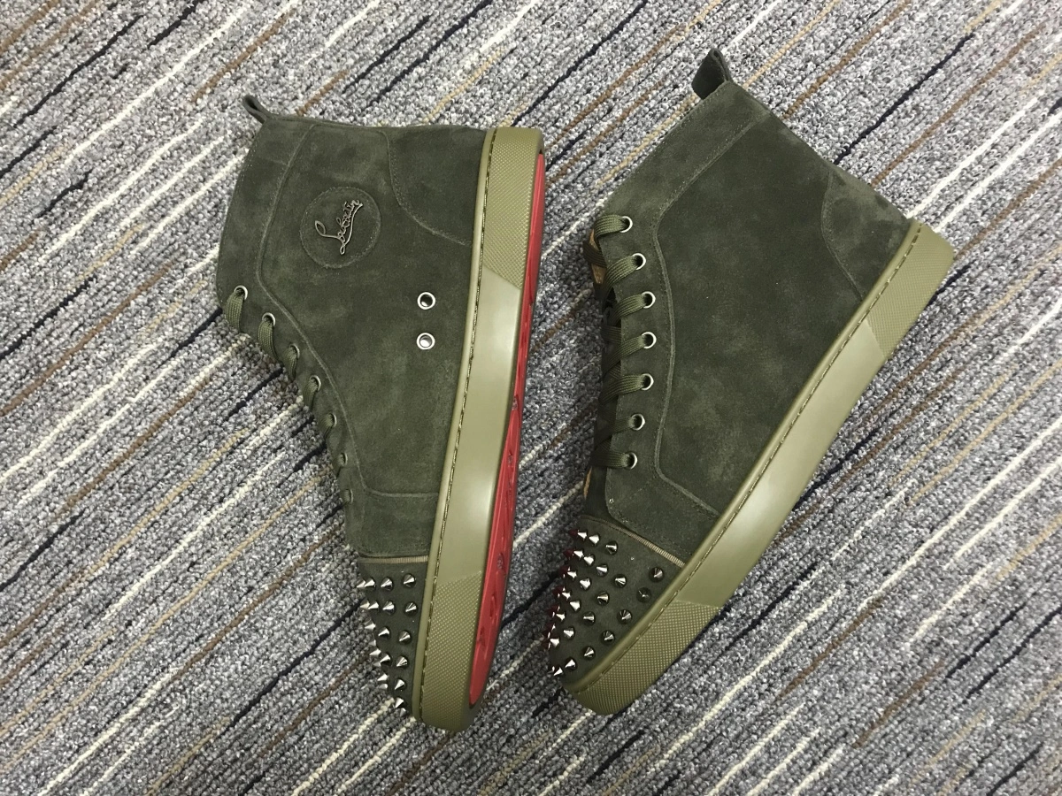 C*ristian L*uboutin Lou Spikes Sneaker ModernLook 5236