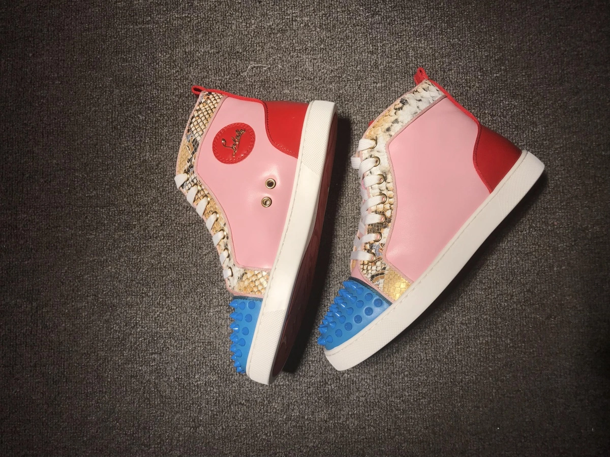 EyeCatching C*ristian L*uboutin Lou Spikes Sneaker 5240