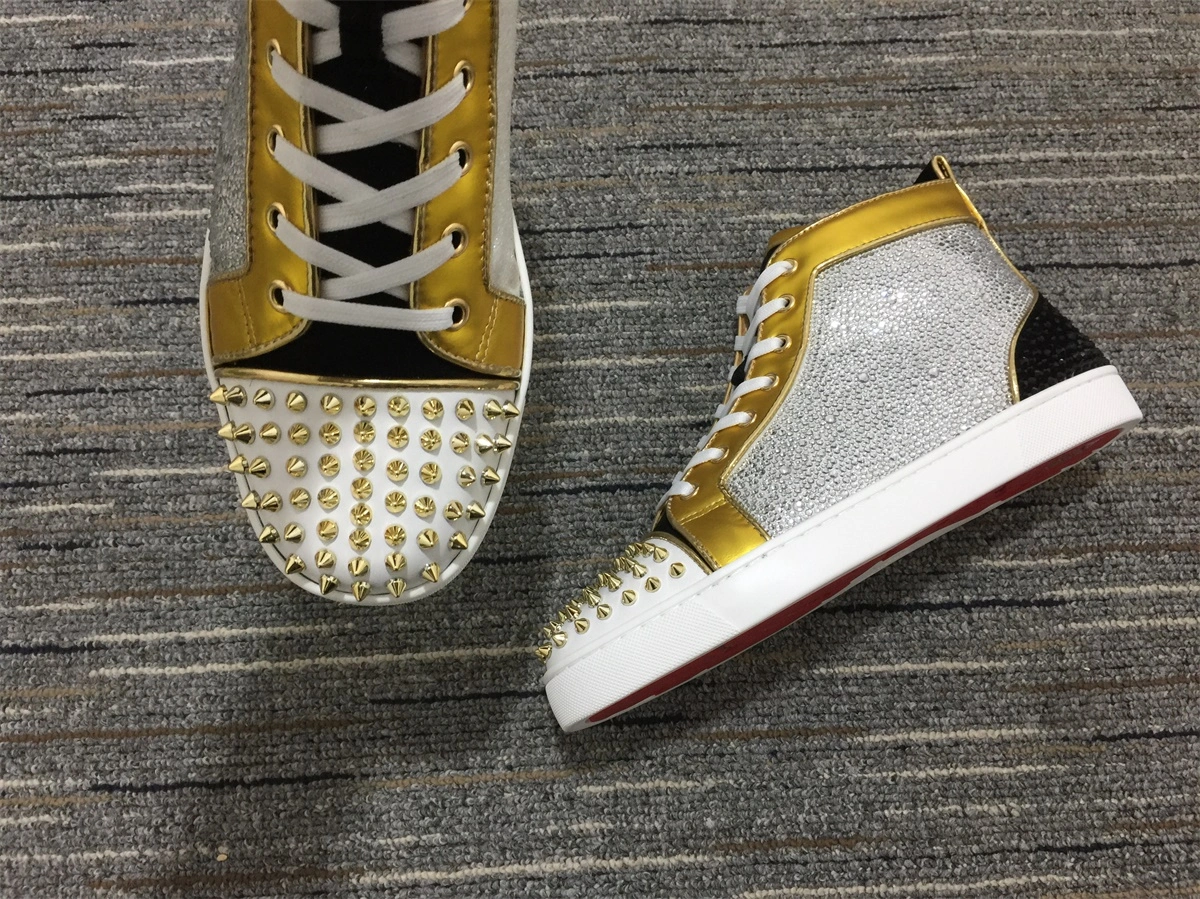 EasyMatch C*ristian L*uboutin Lou Spikes Sneaker 5245