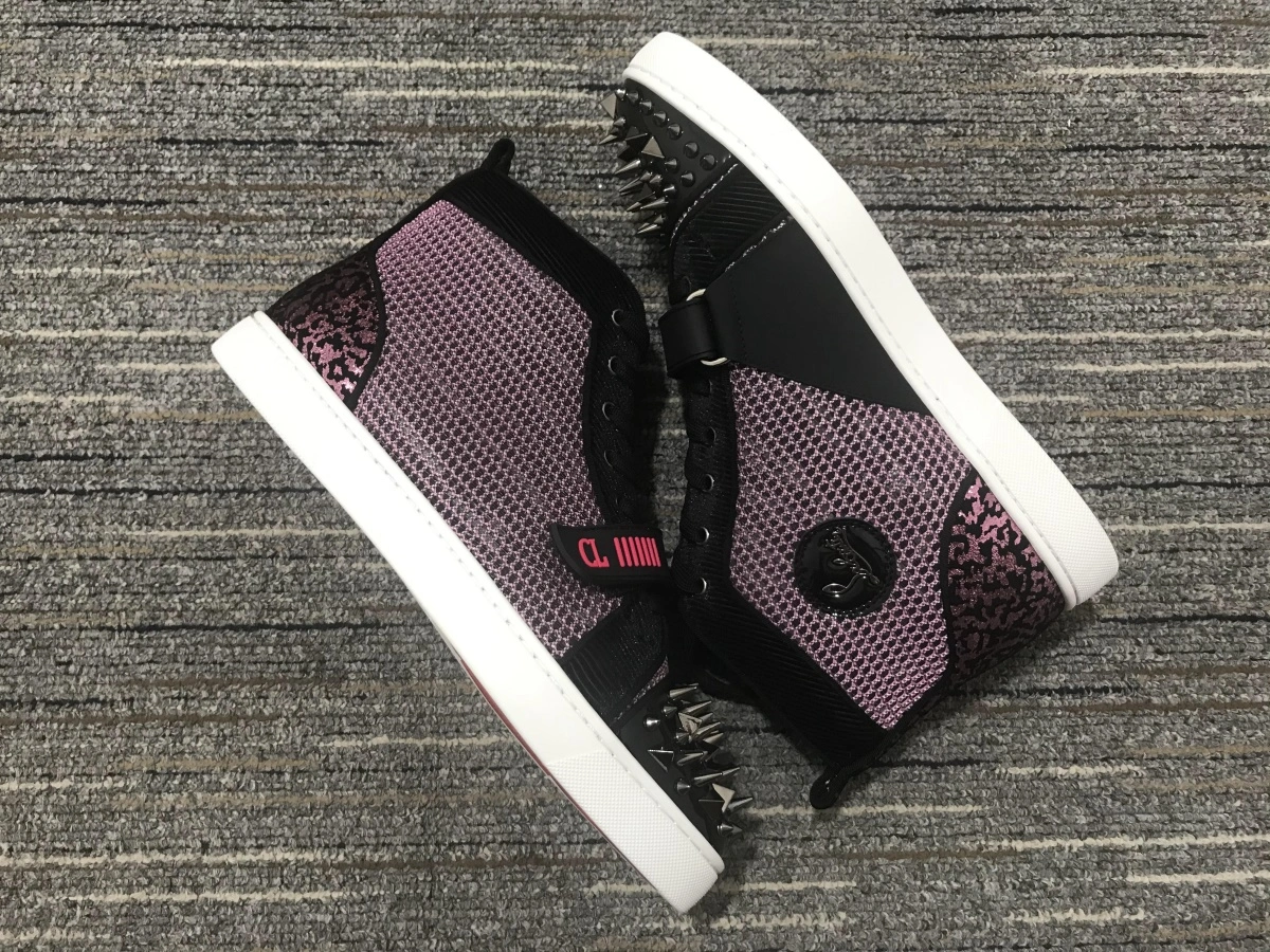 EasyMatch C*ristian L*uboutin Lou Spikes Sneaker 5245