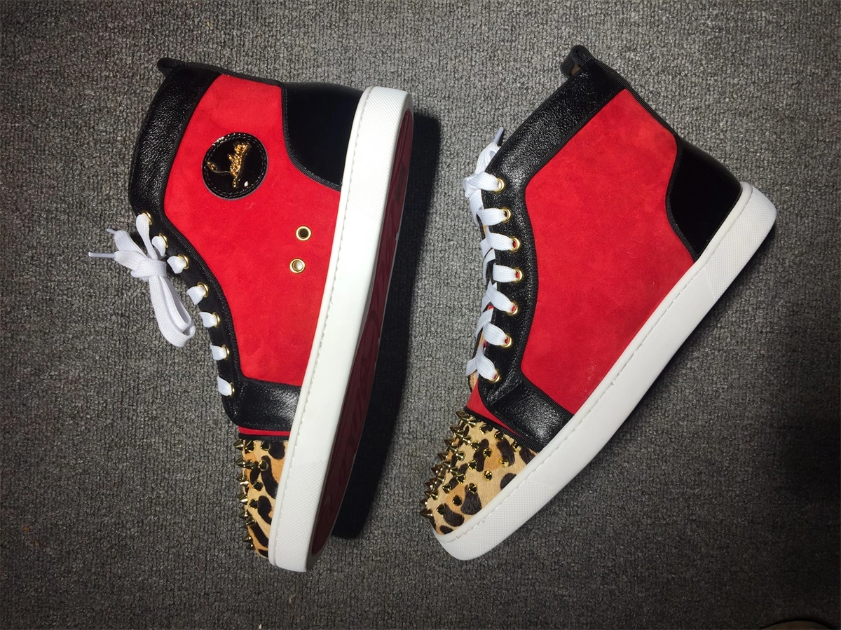 C*ristian L*uboutin Lou Spikes Sneaker Bold 5239