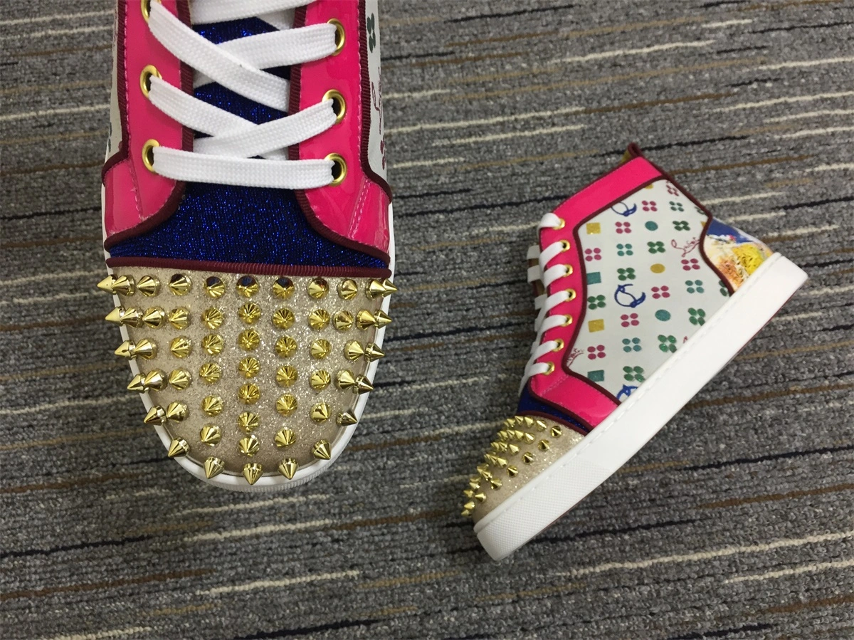 C*ristian L*uboutin Lou Spikes Sneaker Effortless 5246