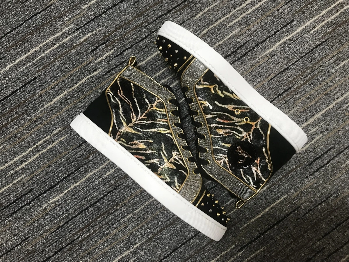 C*ristian L*uboutin Lou Spikes Sneaker Premium 5244