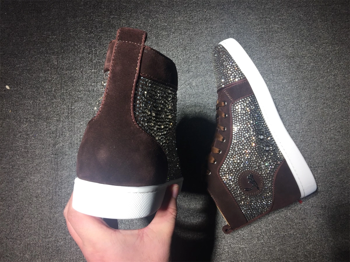 C*ristian L*uboutin Louis Rhinestone Sneaker Youthful 5229