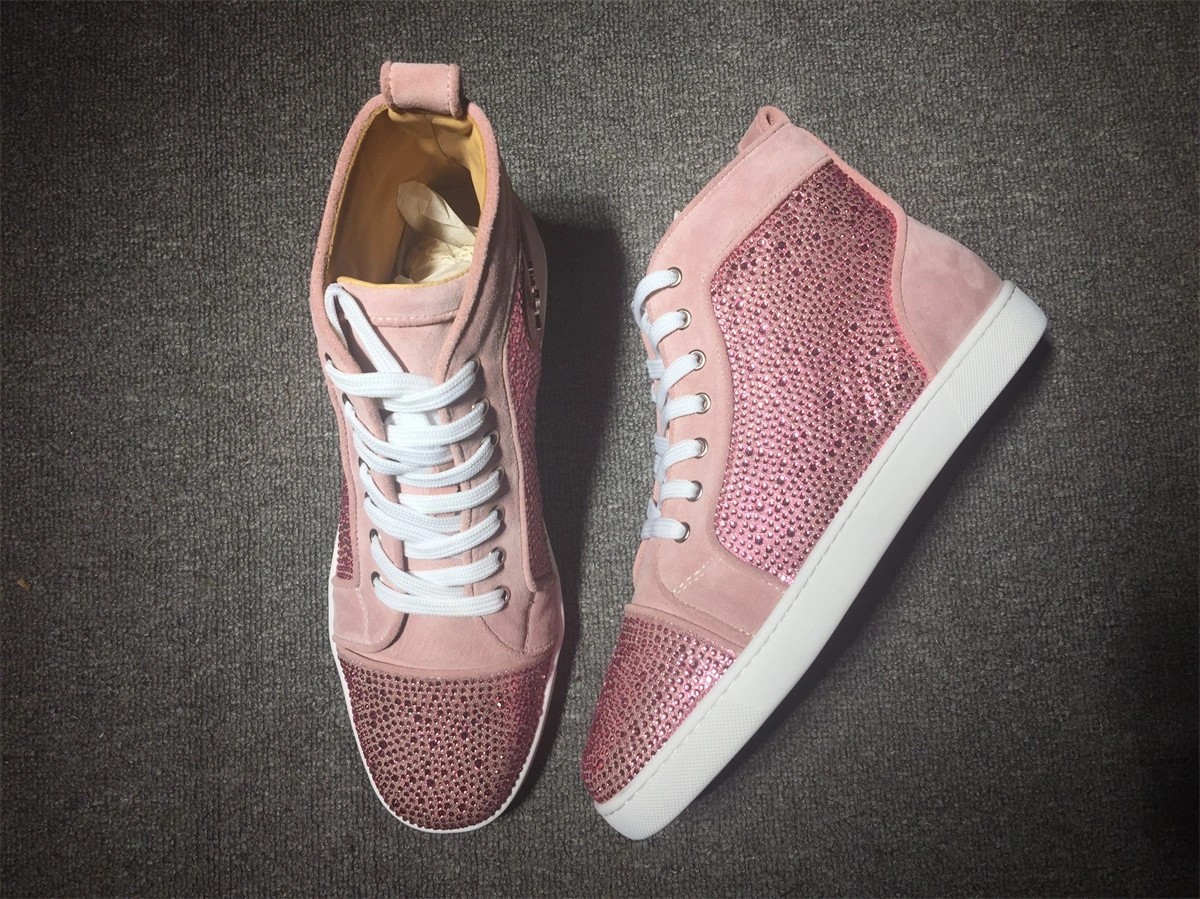 C*ristian L*uboutin Louis Rhinestone Sneaker FlexibleFit 5234