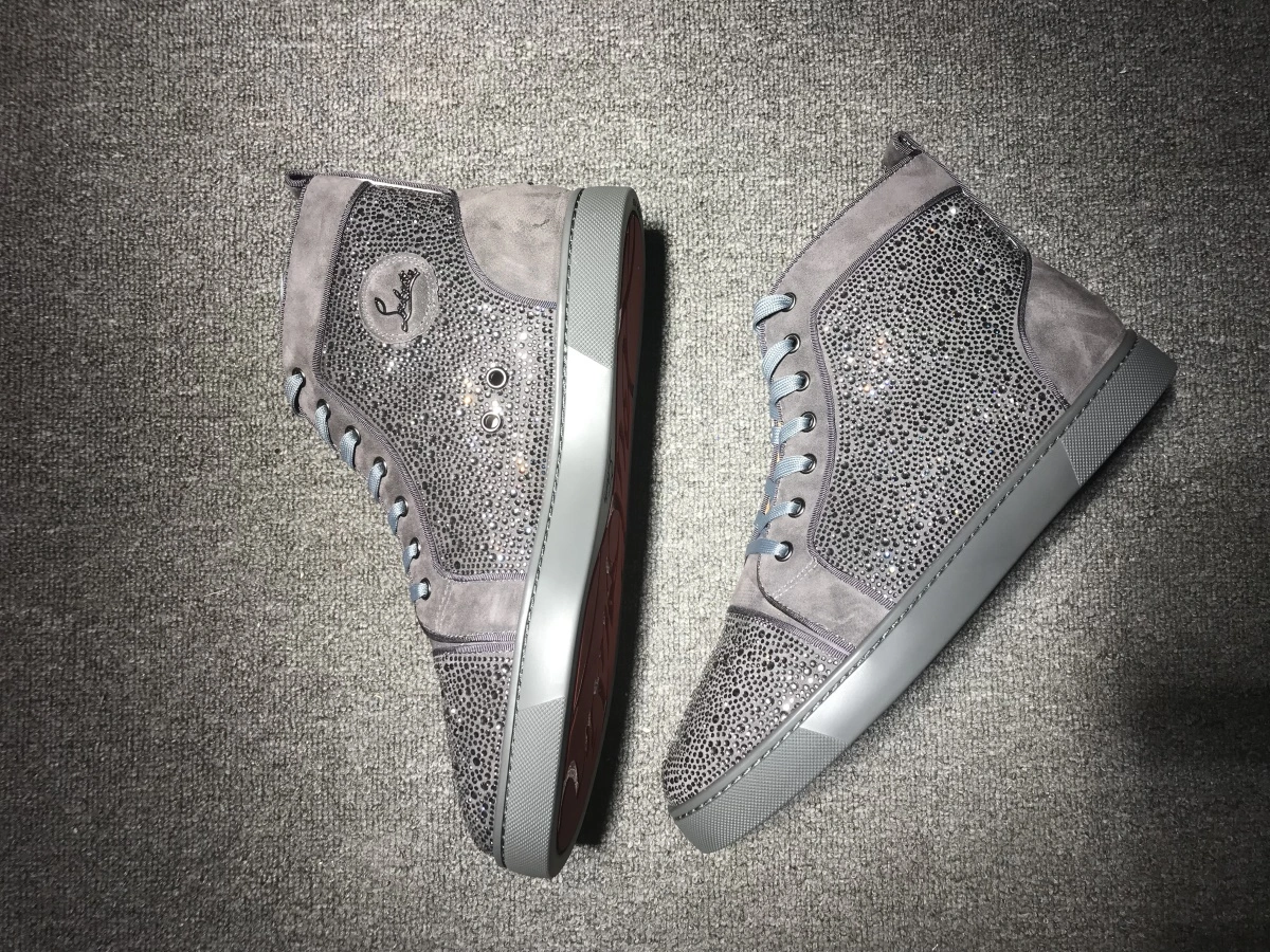 C*ristian L*uboutin Louis Rhinestone Sneaker Modern 5233