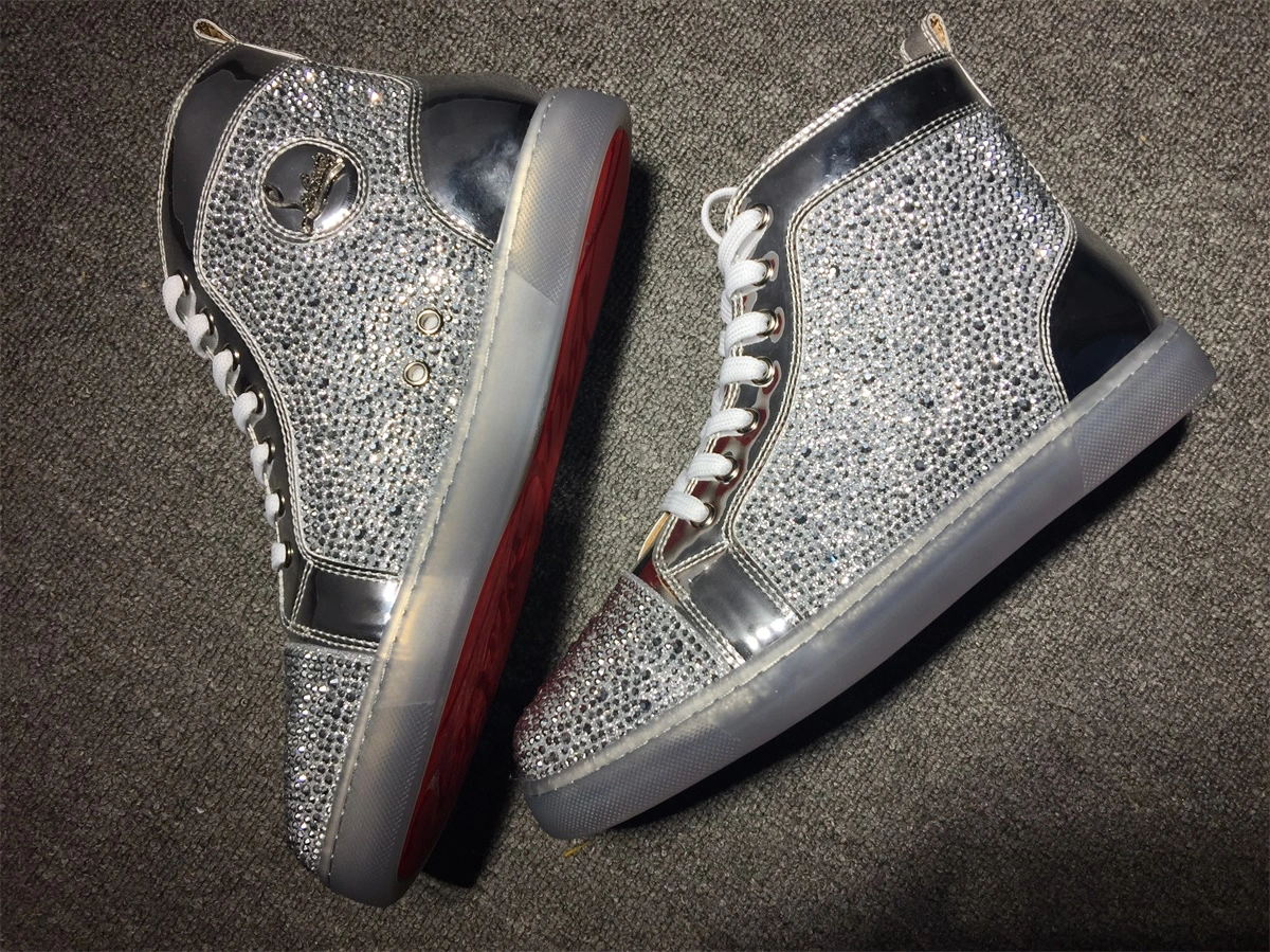 C*ristian L*uboutin Louis Rhinestone Sneaker Modern 5233