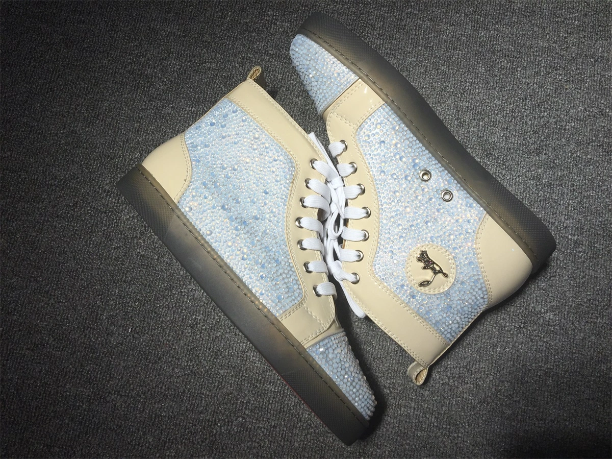 HighPerformance C*ristian L*uboutin Louis Rhinestone Sneaker 5232