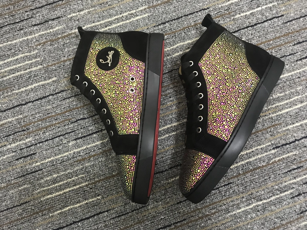 C*ristian L*uboutin Louis Rhinestone Sneaker Youthful 5229