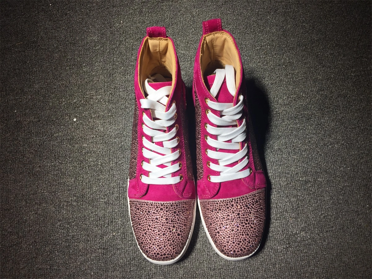 C*ristian L*uboutin Louis Rhinestone Sneaker FlexibleFit 5234