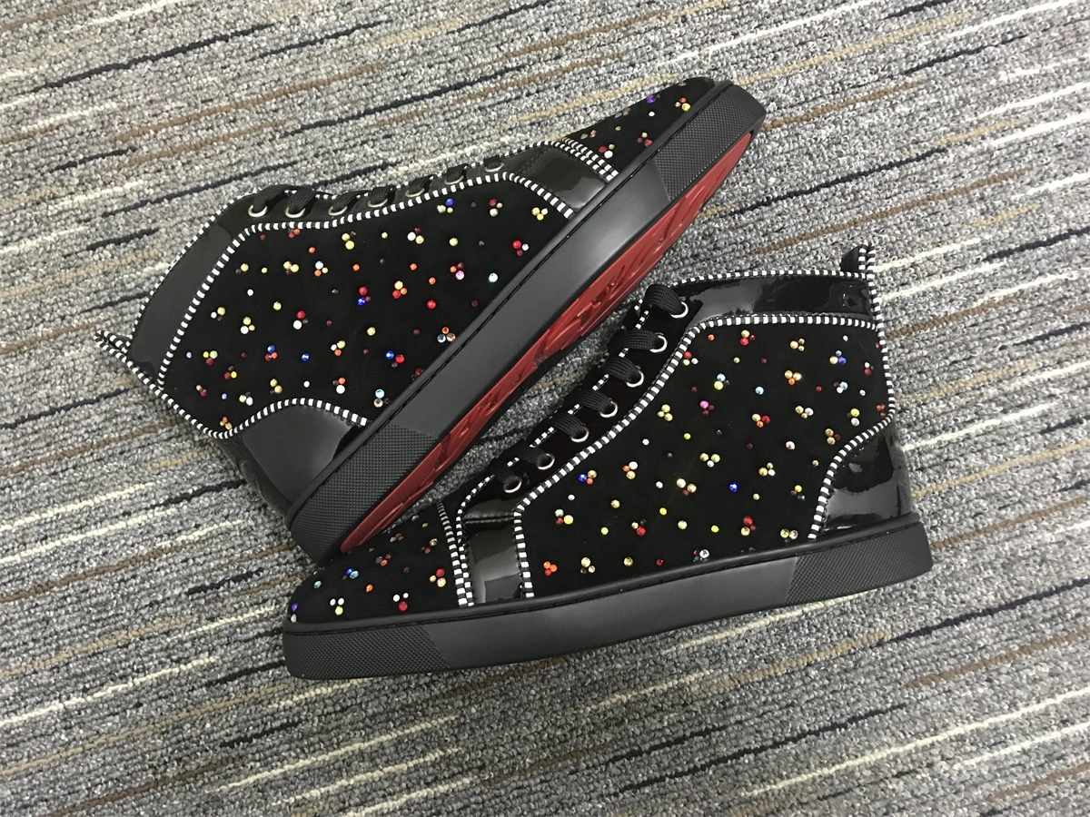 C*ristian L*uboutin Louis Rhinestone Sneaker Sustainable 5230