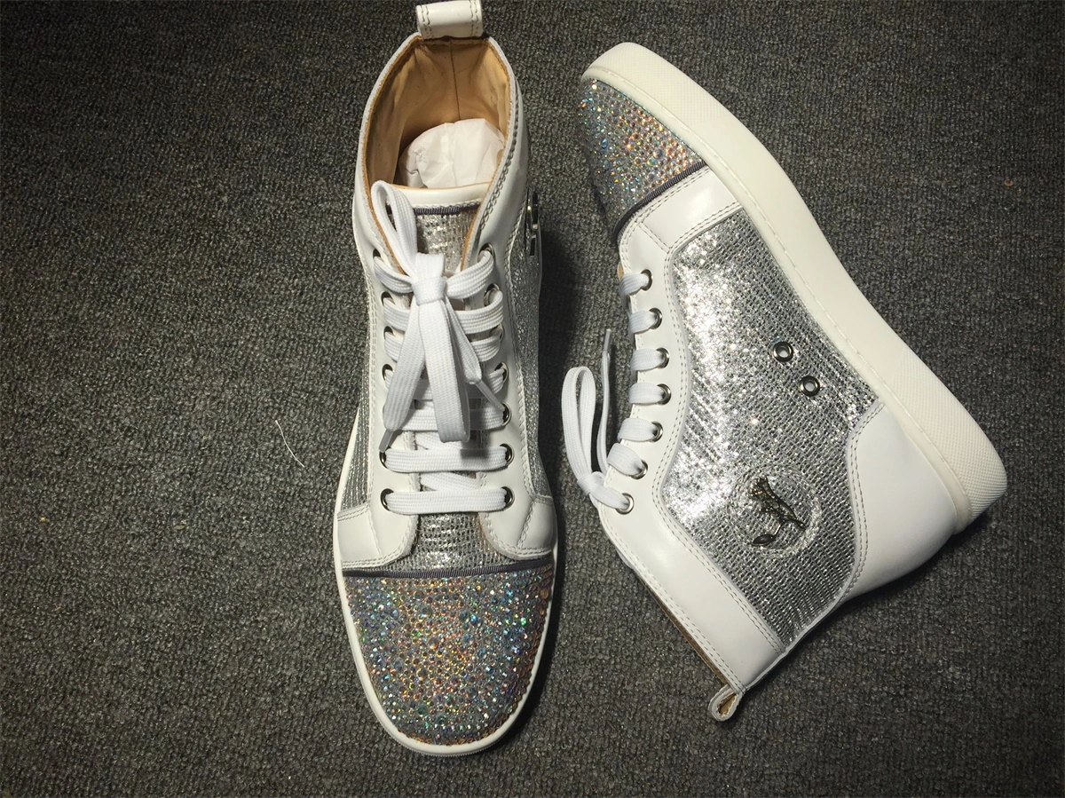 HighPerformance C*ristian L*uboutin Louis Rhinestone Sneaker 5232