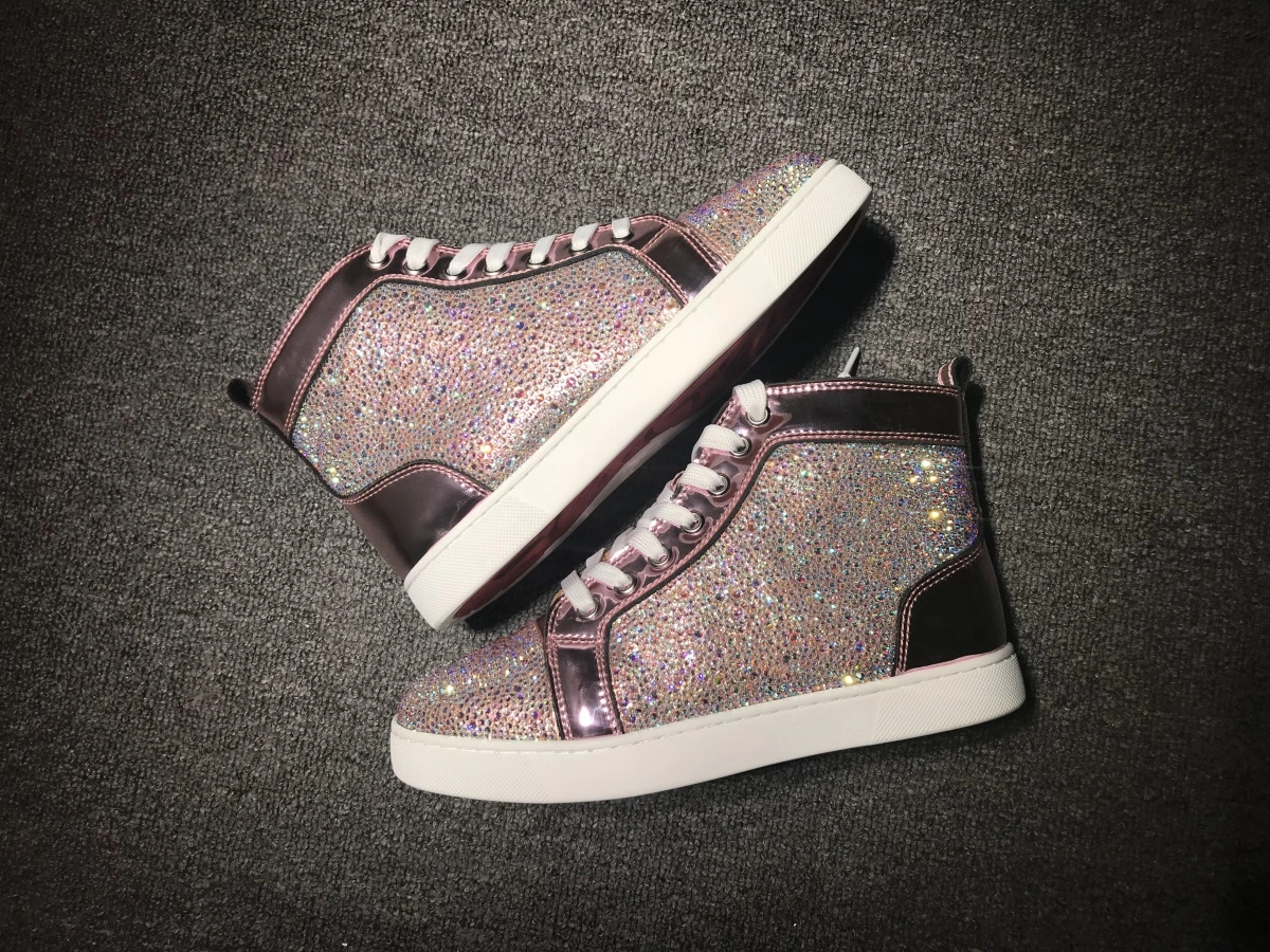 C*ristian L*uboutin Louis Rhinestone Sneaker Modern 5233