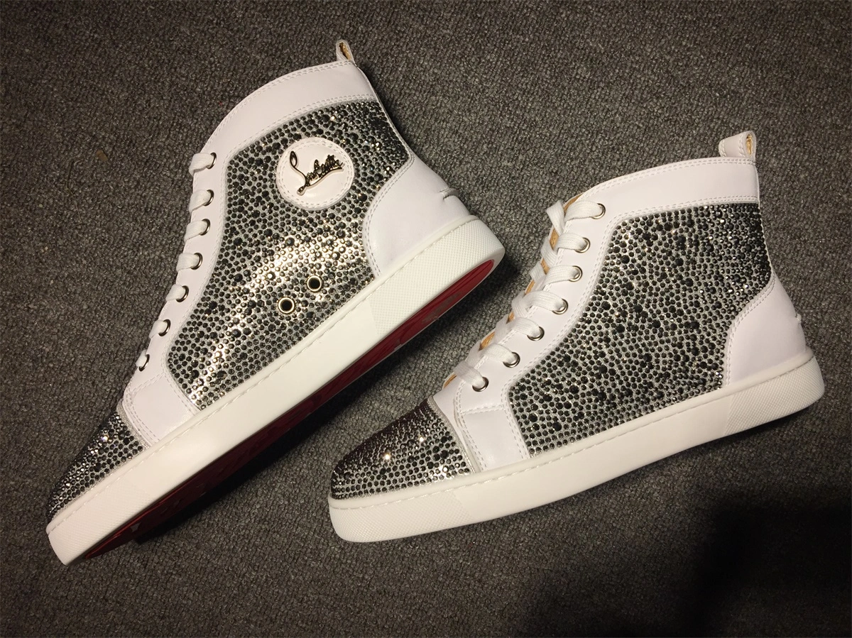 HighPerformance C*ristian L*uboutin Louis Rhinestone Sneaker 5232