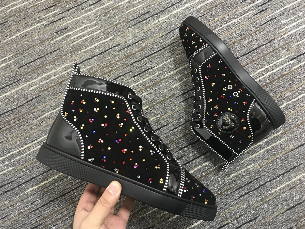 C*ristian L*uboutin Louis Rhinestone Sneaker Sustainable 5230