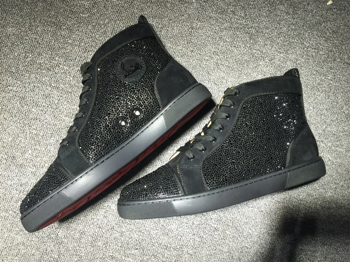 C*ristian L*uboutin Louis Rhinestone Sneaker Sustainable 5230
