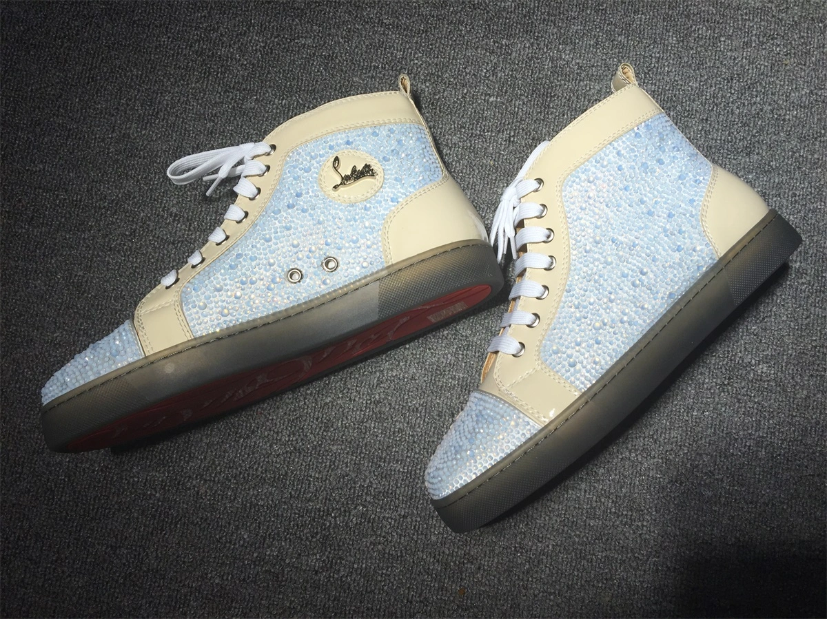 HighPerformance C*ristian L*uboutin Louis Rhinestone Sneaker 5232