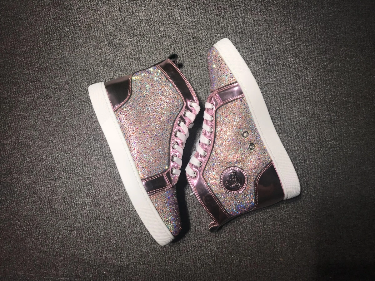 C*ristian L*uboutin Louis Rhinestone Sneaker Modern 5233