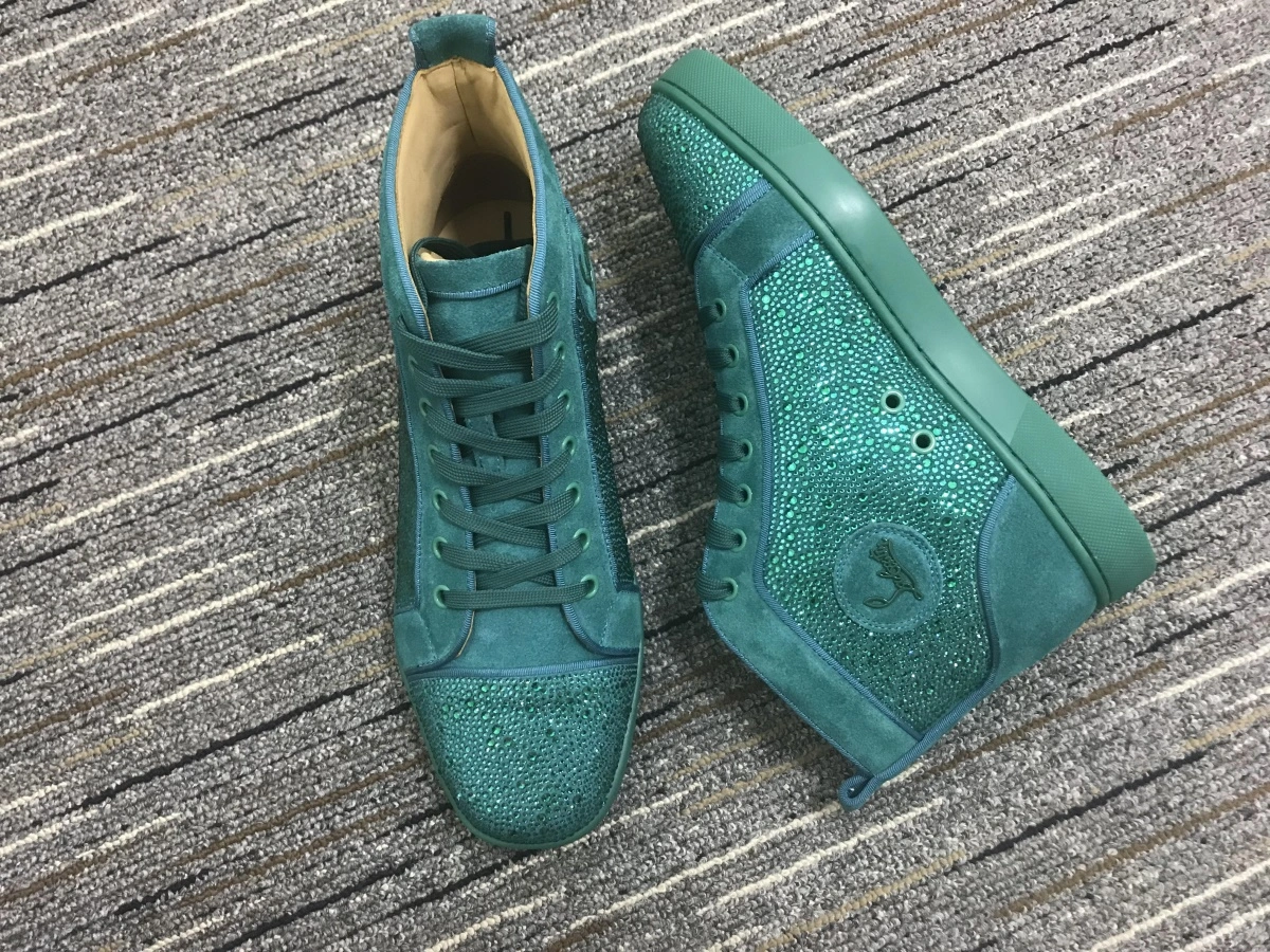C*ristian L*uboutin Louis Rhinestone Sneaker Youthful 5229